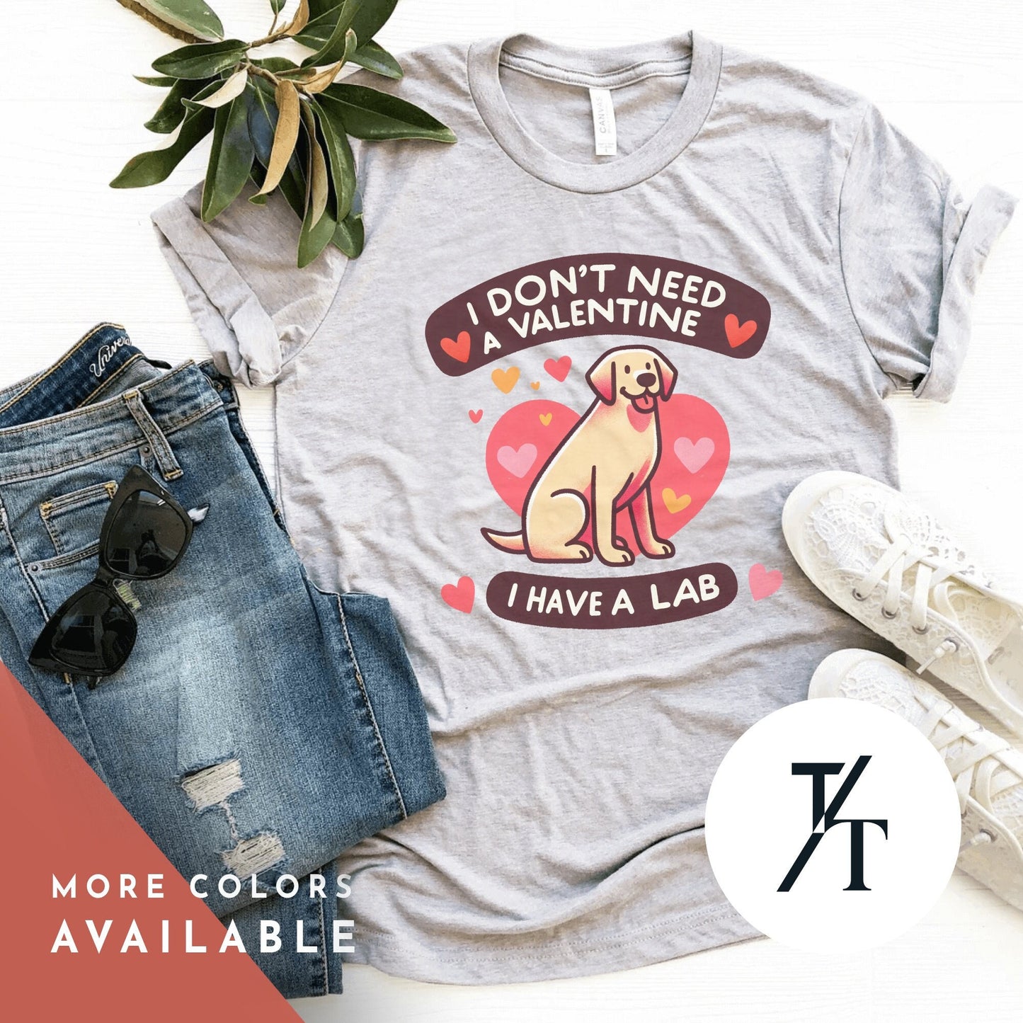 My lab is my Valentine, Labrador Retriever, Labrador Valentine, Yellow Lab Gifts, Labrador Mom, Dog Valentine Shirt, Dog Mom Valentines