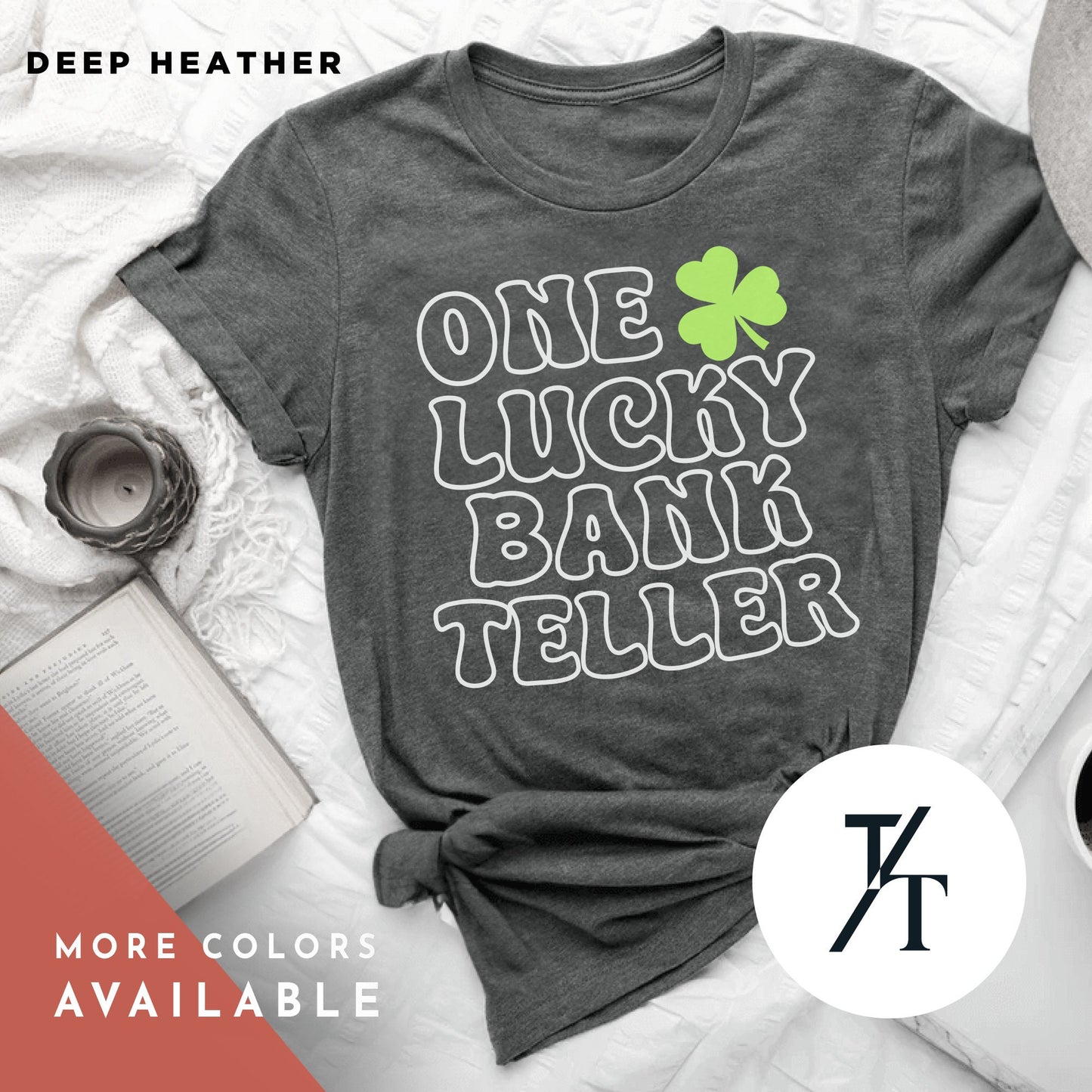 Saint Patricks Day Bank Teller Shirt, Shamrock Shirt, Saint Patricks Day, Gift For Banker, Best Bank Teller, St Patricks Day Tee, St Pattys