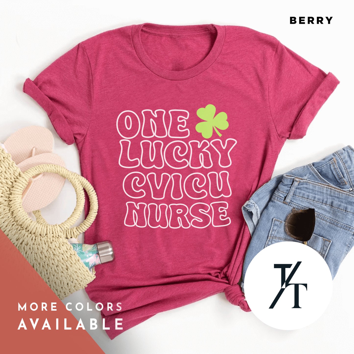 CVICU Nurse St Patricks Day Shirt, Cardiac Nurse Shirt, Cardiovascular Nurse, Cvicu Nurse T Shirt, Nurse Lucky Shirt, St Patricks Day Tee