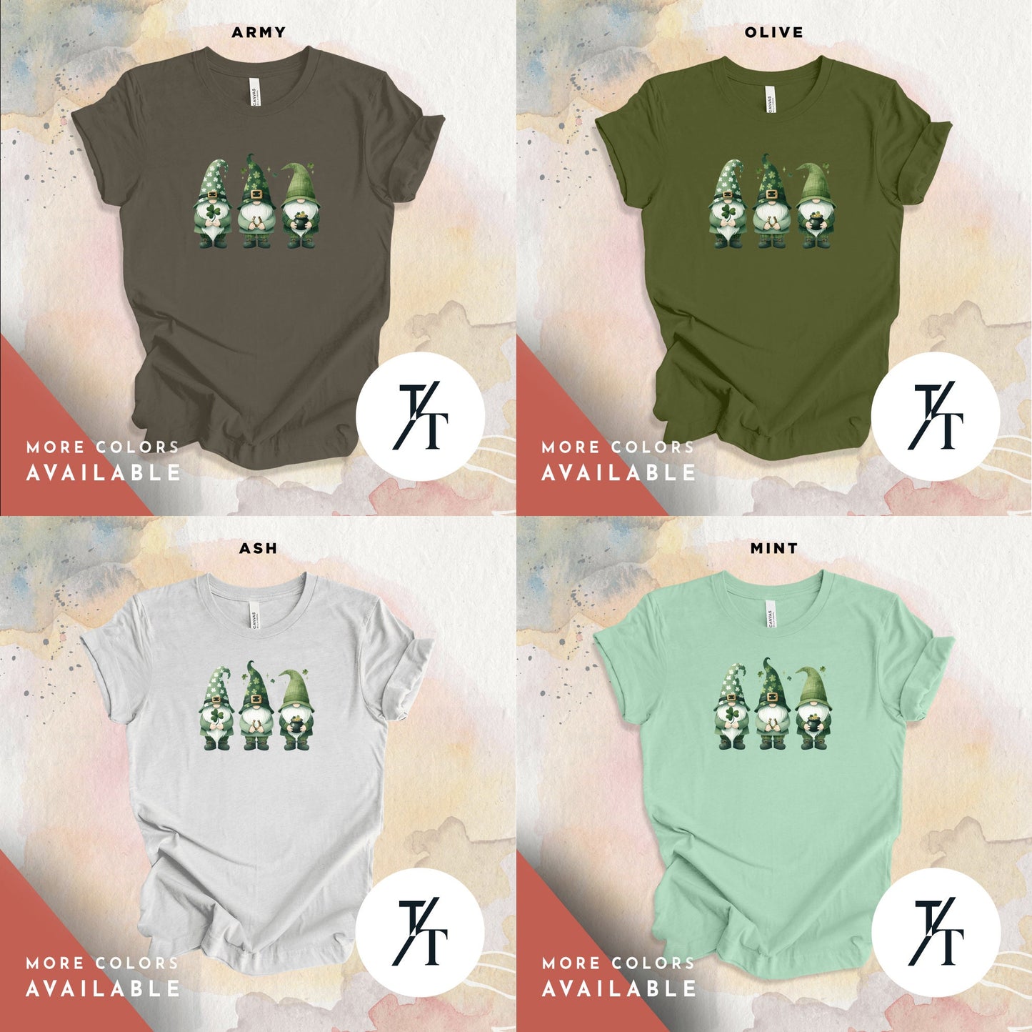 Gnome shirt St. Patrick's Day, Happy St Patrick'S Day, St Patrick'S Day Gnomes shirt, Clover Shirt, Irish tee, Lucky t-Shirt, Shamrock Shirt