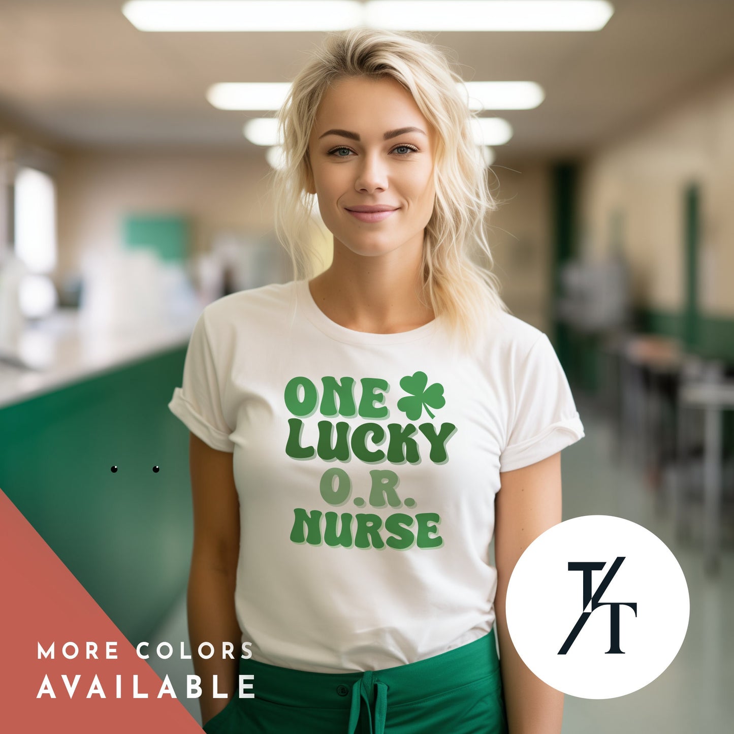 St Patricks Day Operating Room OR Nurse Shirt | Nurse St Patrick Gifts | St. Patrick'S Day Nurse| Lucky Nurse Shirt, Operating Room Nurse,