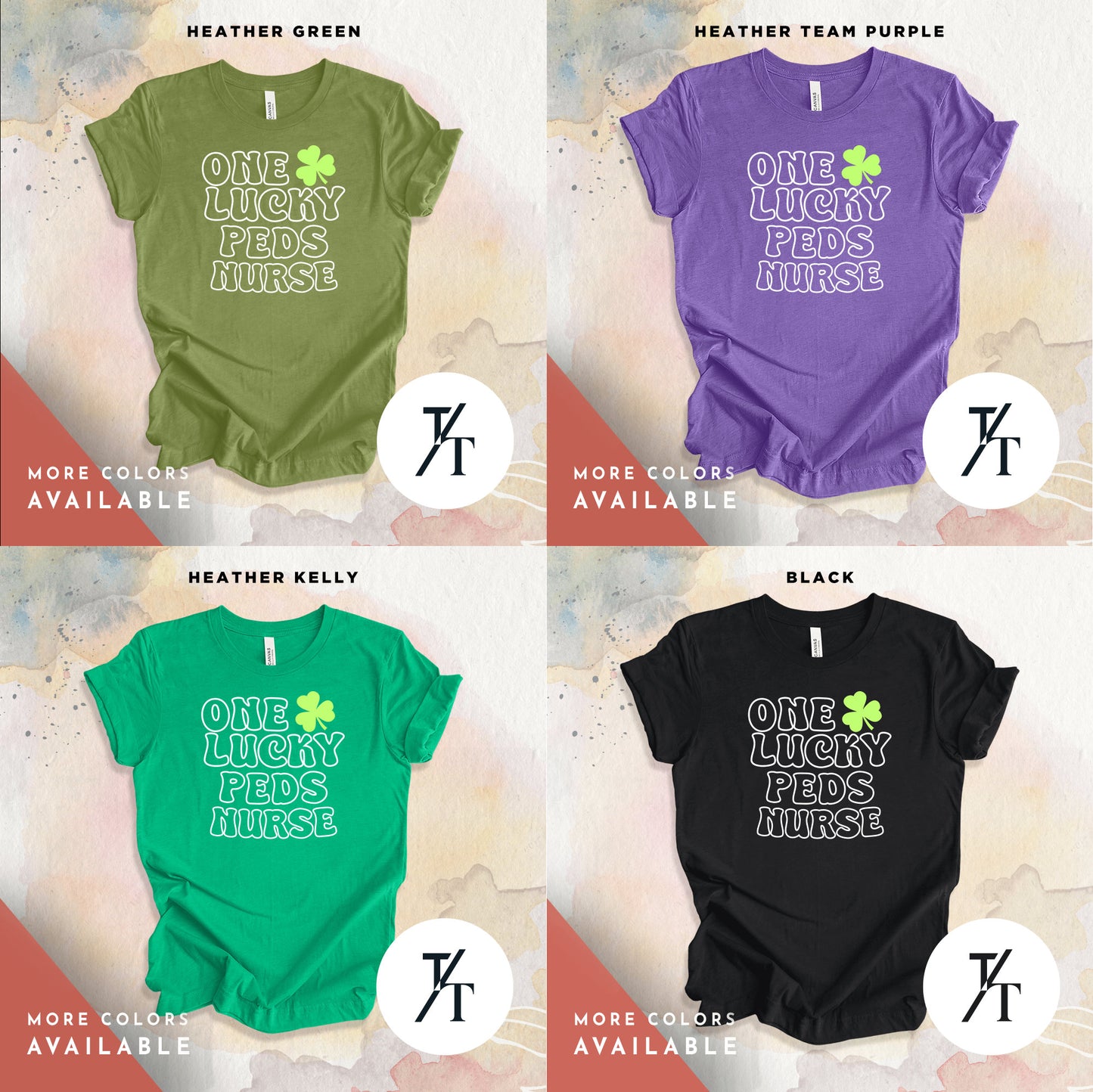 Pediatric Nurse St Patricks Day Shirt, Pediatric Rn Shirt, Pediatric Nurse St Patty'S Day, Pediatric Nurse tee, Peds Crew St Patrick'S Day