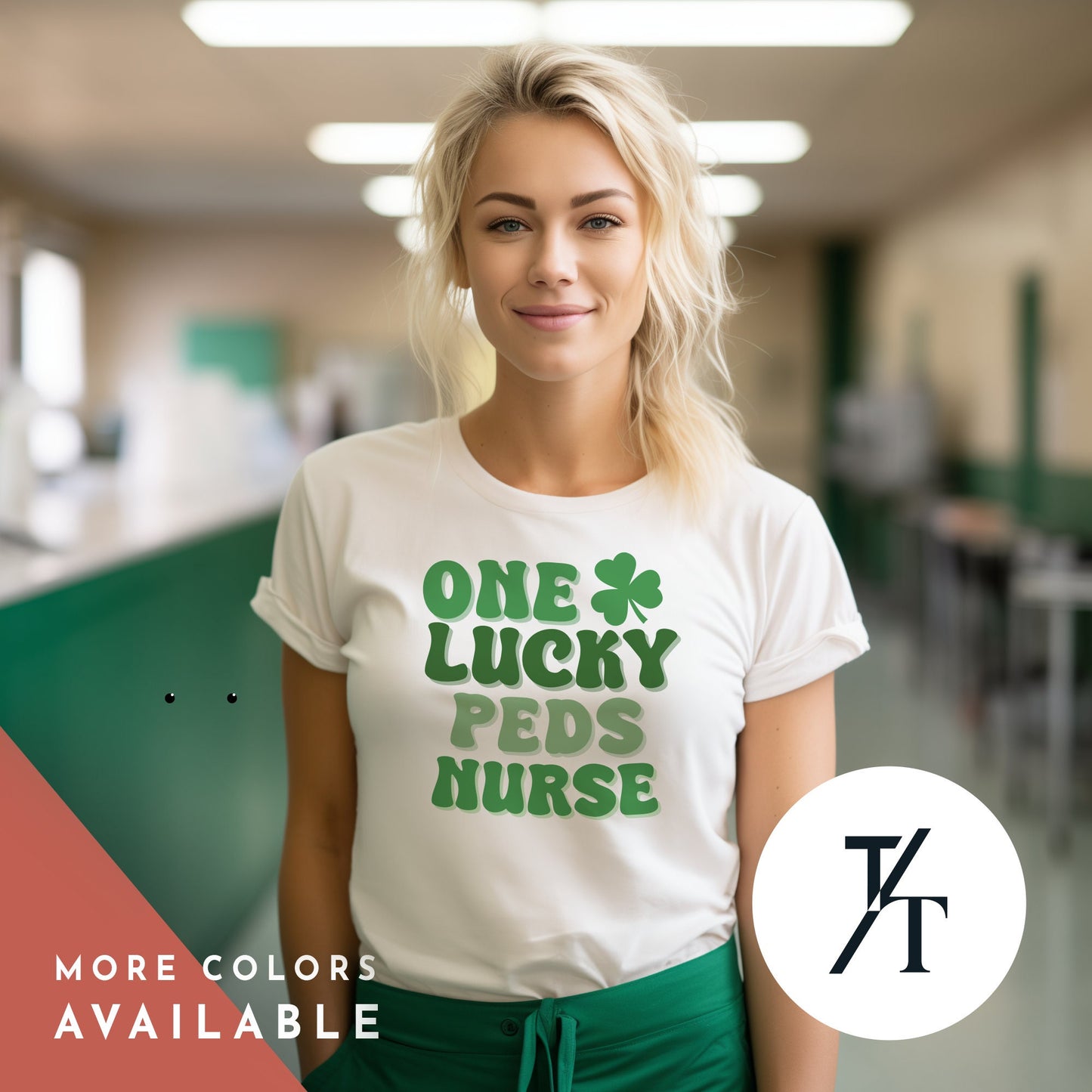 Pediatric Nurse St Patricks Day Shirt, Pediatric Rn Shirt, Pediatric Nurse St Patty'S Day, Pediatric Nurse tee, Peds Crew St Patrick'S Day