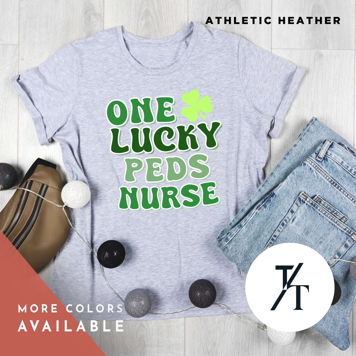 Pediatric Nurse St Patricks Day Shirt, Pediatric Rn Shirt, Pediatric Nurse St Patty'S Day, Pediatric Nurse tee, Peds Crew St Patrick'S Day