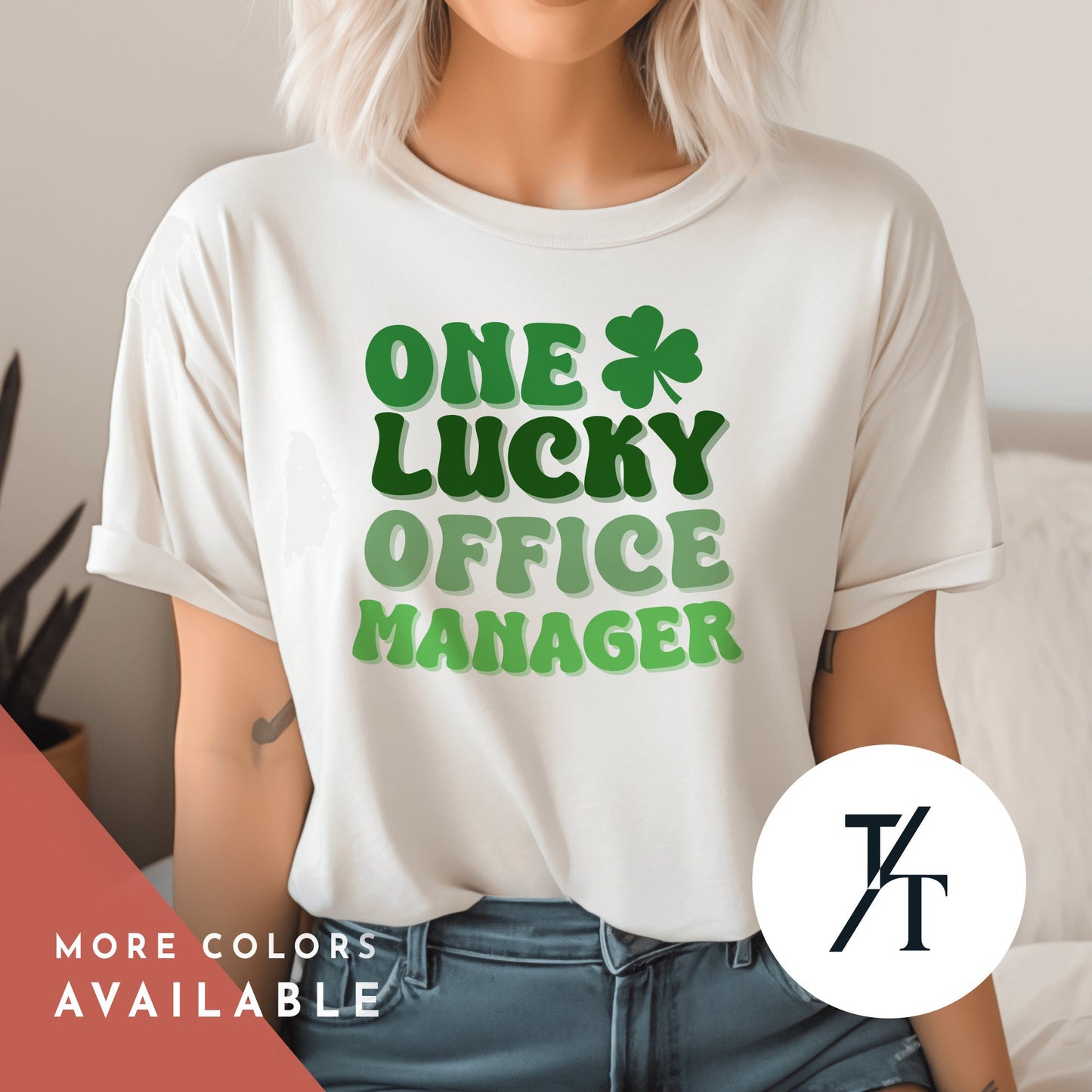 St Patricks Office Manager Shirt, St. Patrick'S Day, St. Patrick', Office Manager Gift, St Paddys Day tee, Group Shirts, Gift For Manager