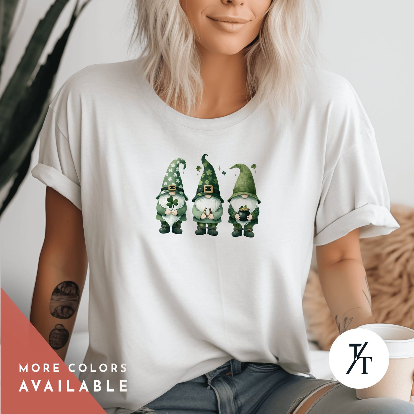 Gnome shirt St. Patrick's Day, Happy St Patrick'S Day, St Patrick'S Day Gnomes shirt, Clover Shirt, Irish tee, Lucky t-Shirt, Shamrock Shirt