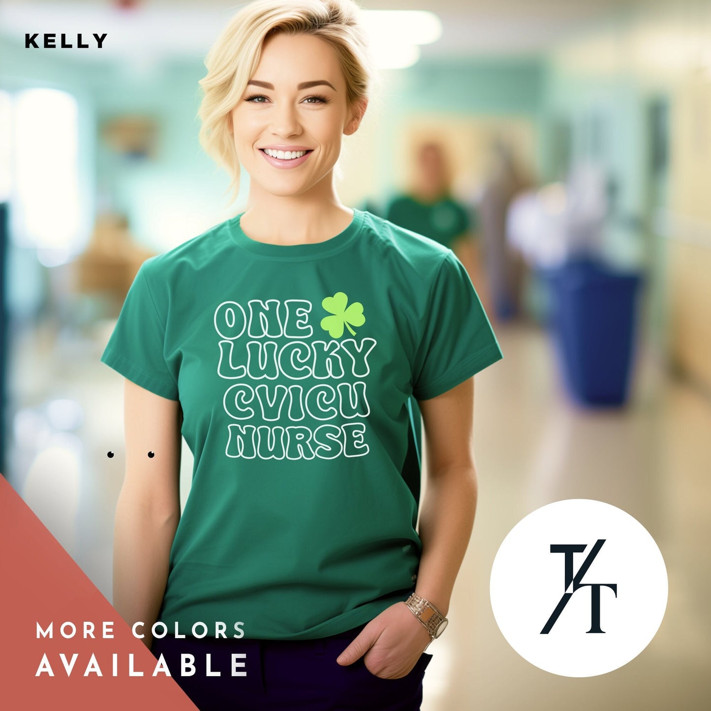 CVICU Nurse St Patricks Day Shirt, Cardiac Nurse Shirt, Cardiovascular Nurse, Cvicu Nurse T Shirt, Nurse Lucky Shirt, St Patricks Day Tee