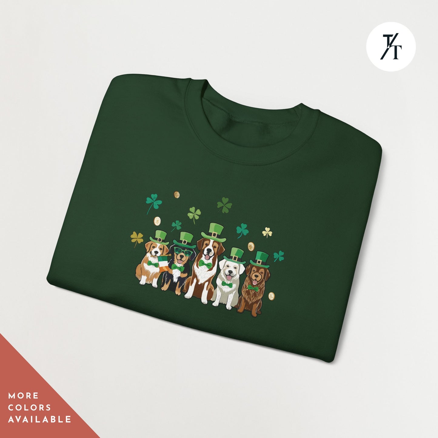 Saint patricks day Dog Sweatshirt, st patrick s day shirt, Shamrock Sweatshirt, dog st paddys day shirt, slainte sweatshirt, irish sweater