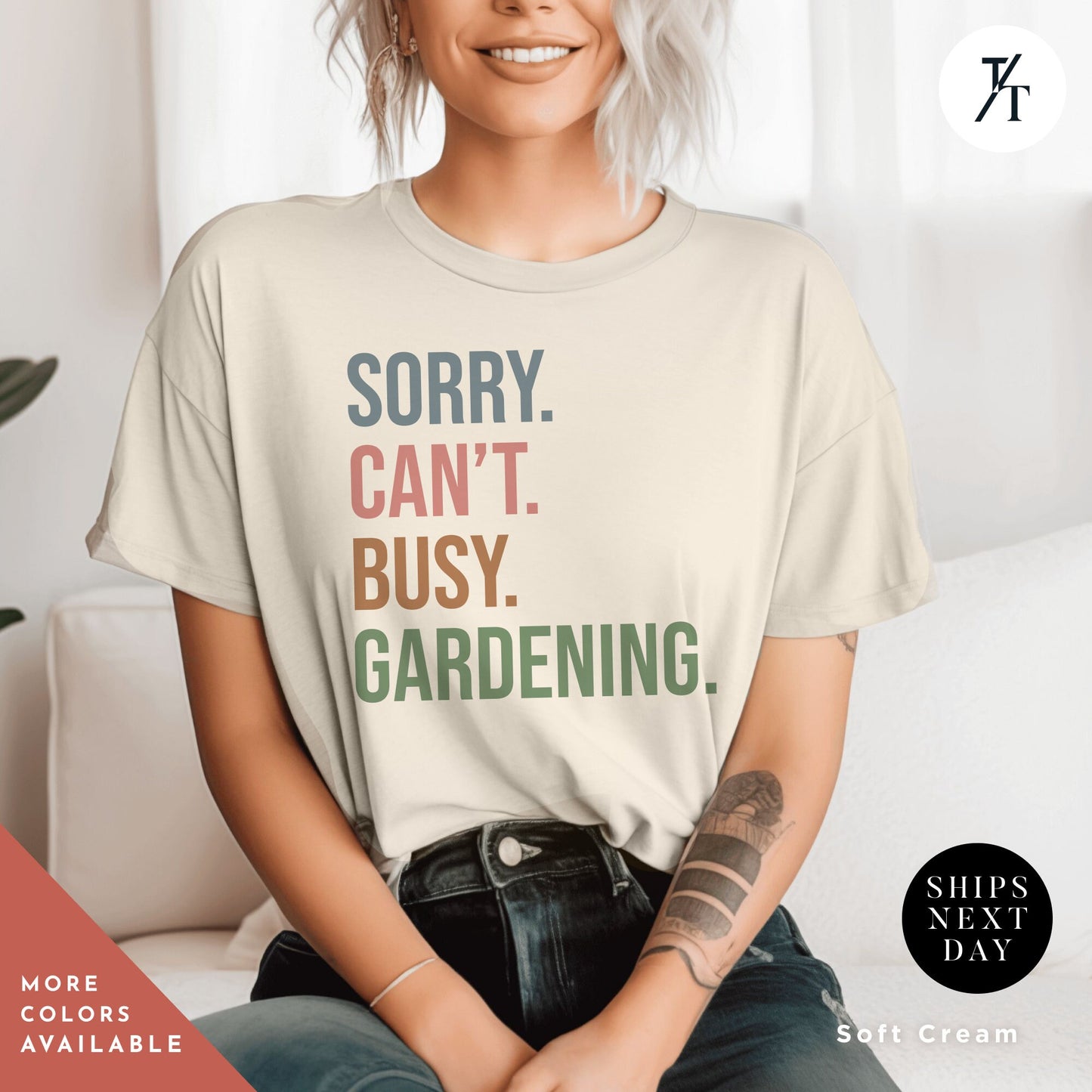 Busy Gardening unisex shirt bestseller, Gardening tShirt, Gift For Mom, Plant Lady, Garden Lover Shirt, Gardener tee, Father'S Day tee