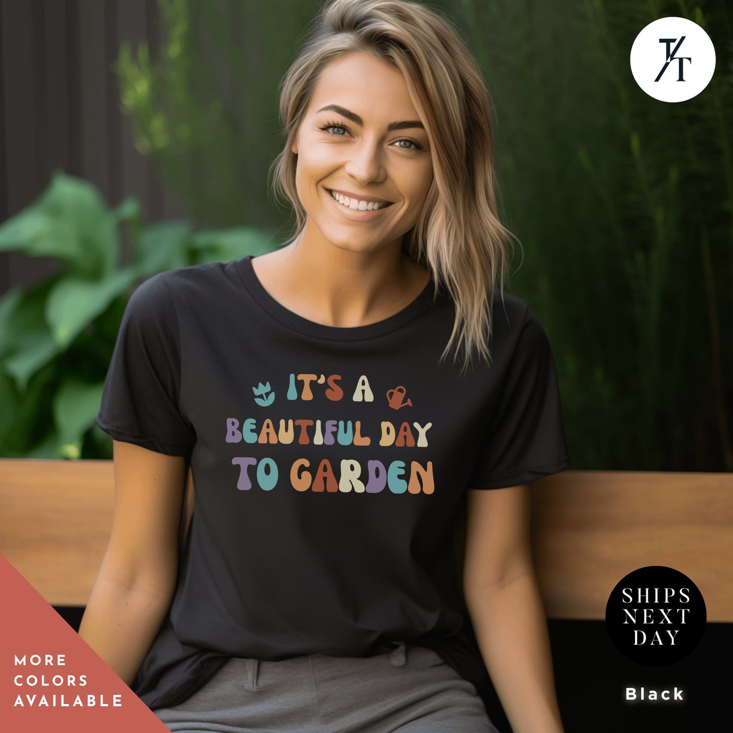 Retro Garden tshirt, boho garden shirt bestseller, Gardening tee, Gift For Mom, Plant Lady, Gardening Lover Shirt, Gardener tee