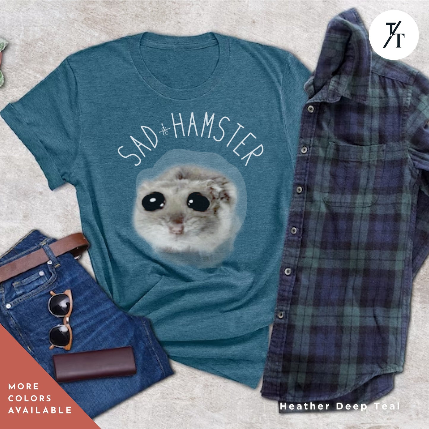 a t - shirt with a picture of a sad hamster on it, a woman wearing a t - shirt with a sad hamster on it, Sad Hamster Tshirt | Gift For Her | Unisex Tee | I'M Just A Girl Sad Hamster Meme T-Shirt | Cute Coquette Hamster Meme | Meme Tiktok
