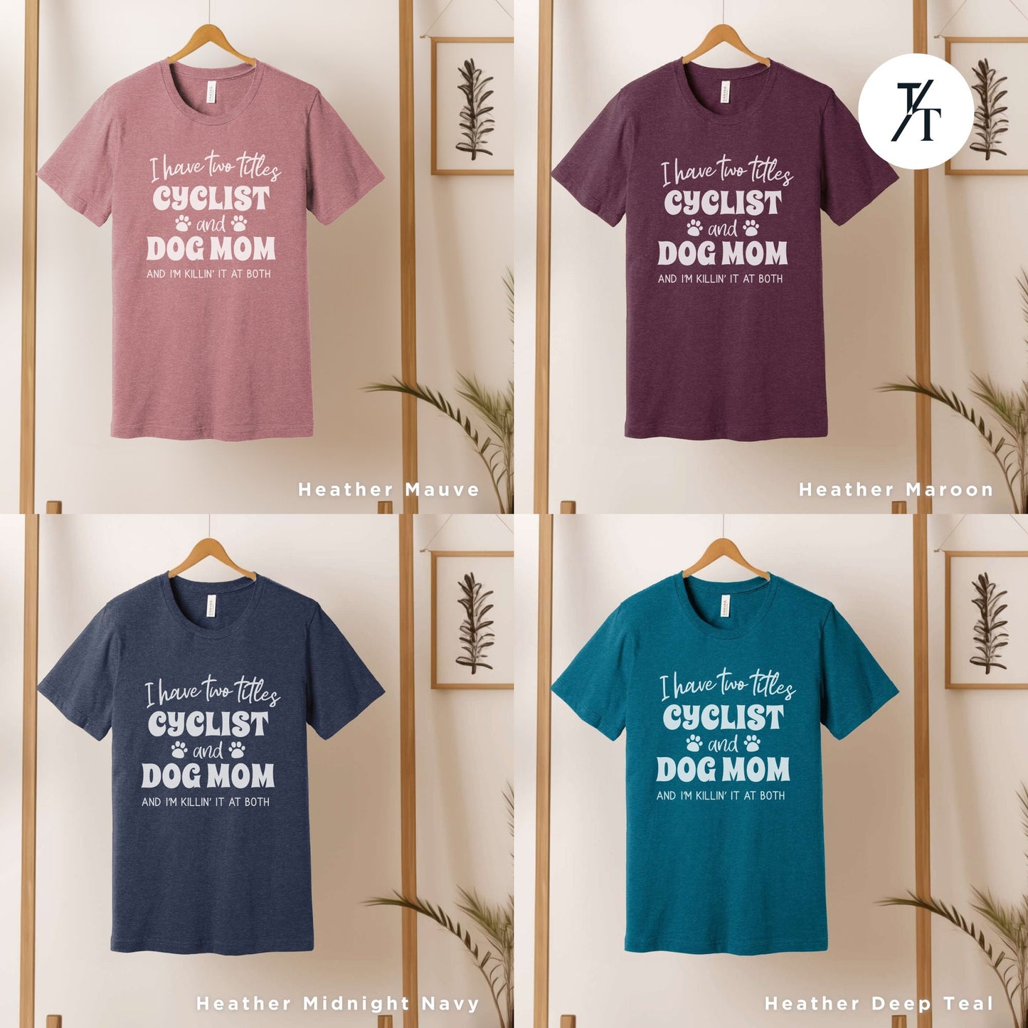 six t - shirts with different sayings on them