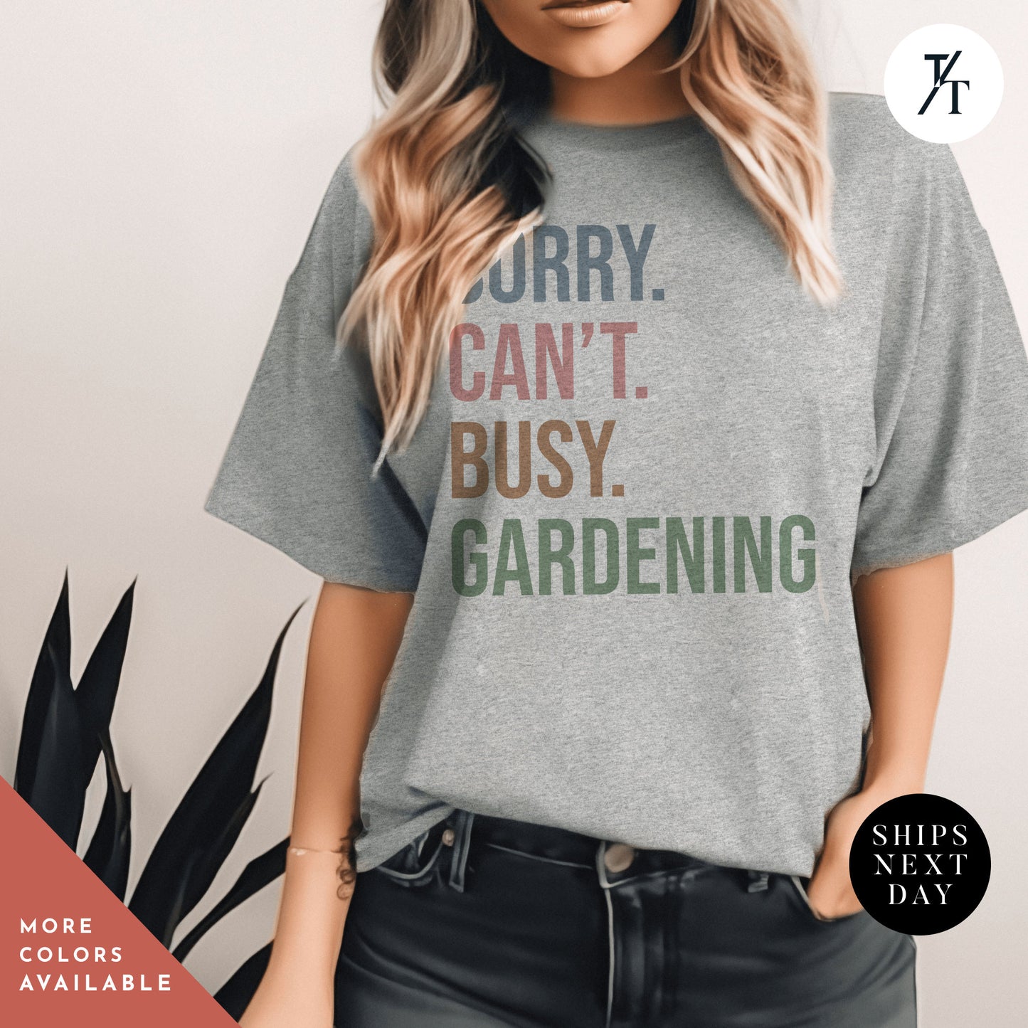 Busy Gardening unisex shirt bestseller, Gardening tShirt, Gift For Mom, Plant Lady, Garden Lover Shirt, Gardener tee, Father'S Day tee