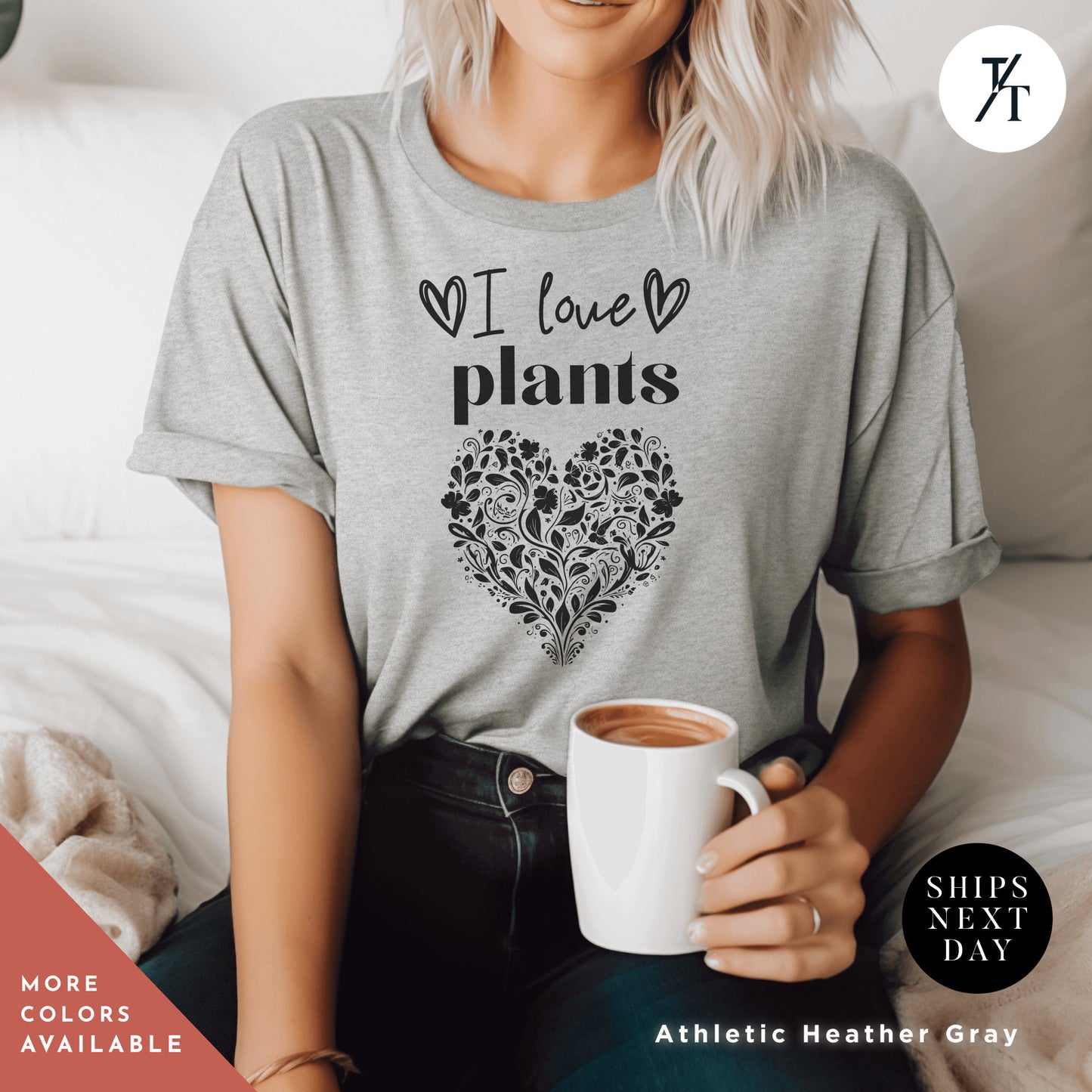 I Love Plants Shirt, Plant Lover Shirt, Gift For Mom, garden shirts bestseller, Plant Lady tshirt, Plants Lover tee, Gardener tee