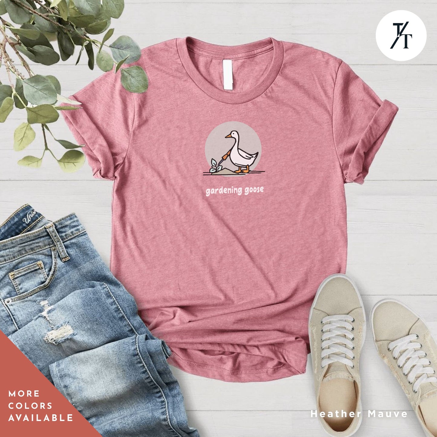Funny Goose Shirt, Silly Goose shirt, Gardening Geese, garden shirts bestseller, Garden Shirts, Gardens Lover tee, Funny Gardener tee
