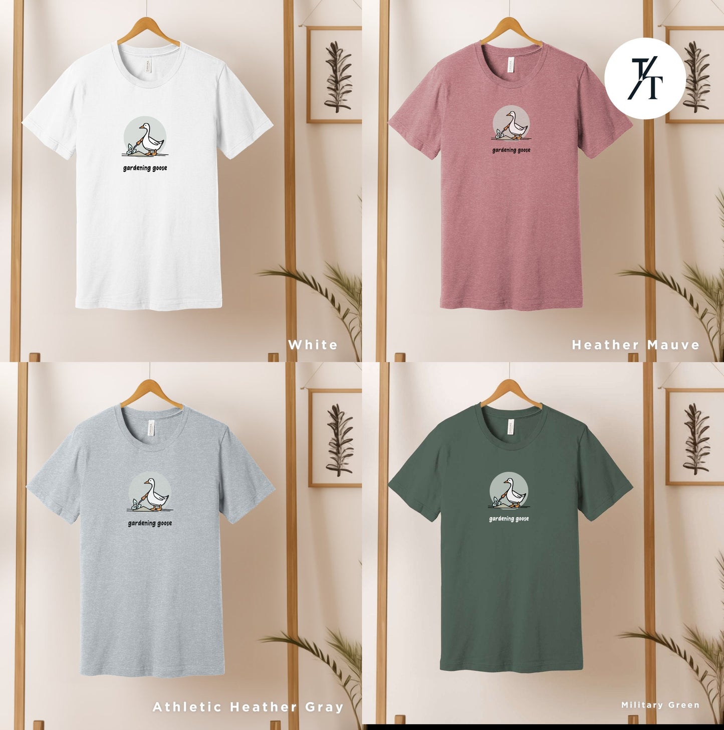 Funny Goose Shirt, Silly Goose shirt, Gardening Geese, garden shirts bestseller, Garden Shirts, Gardens Lover tee, Funny Gardener tee