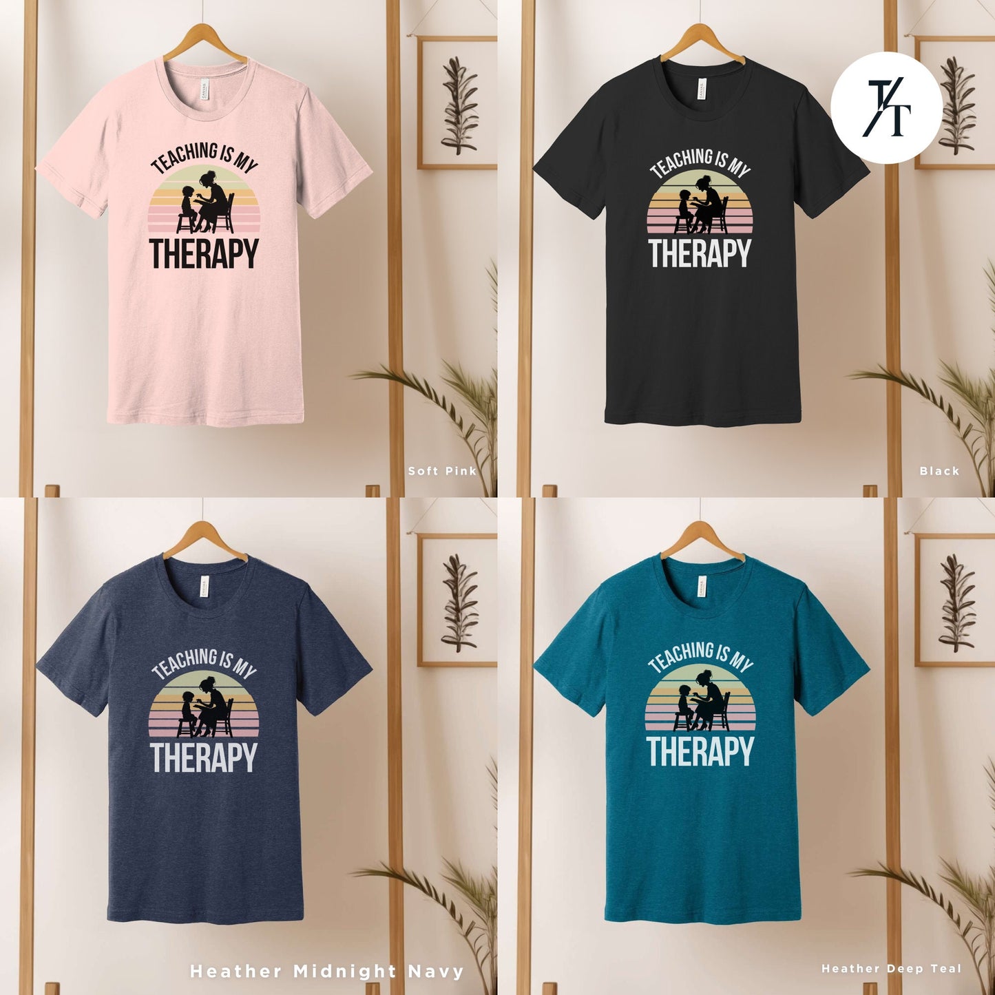 four t - shirts with the words climbing is a therapy and climbing is a therapy
