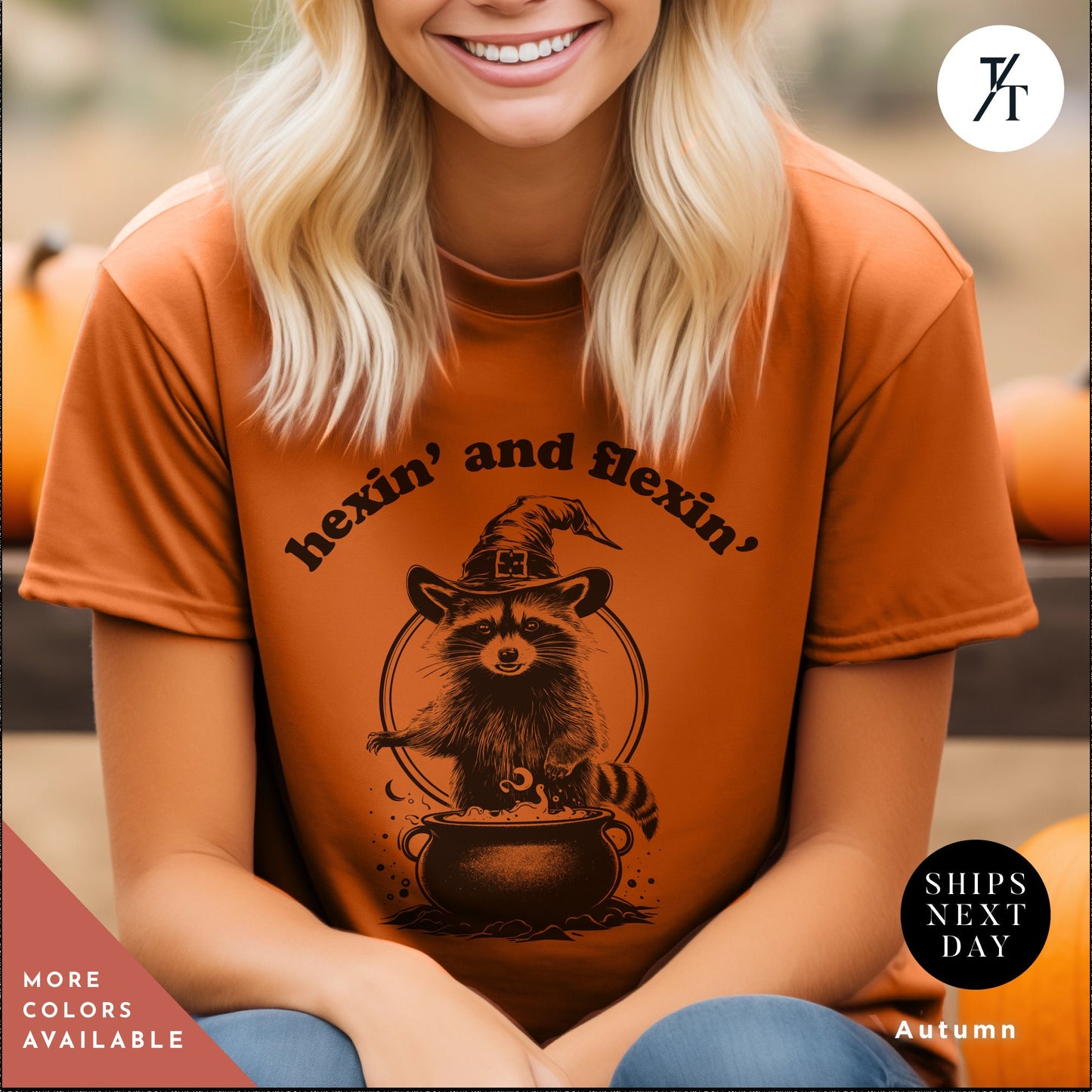 Funny halloween Raccoon shirt, Halloween Gifts, Cute Retro Raccoon Tee, Meme Lover, Feral Girl Shirts, Witches Wicca Shirt, Be A Witch tee