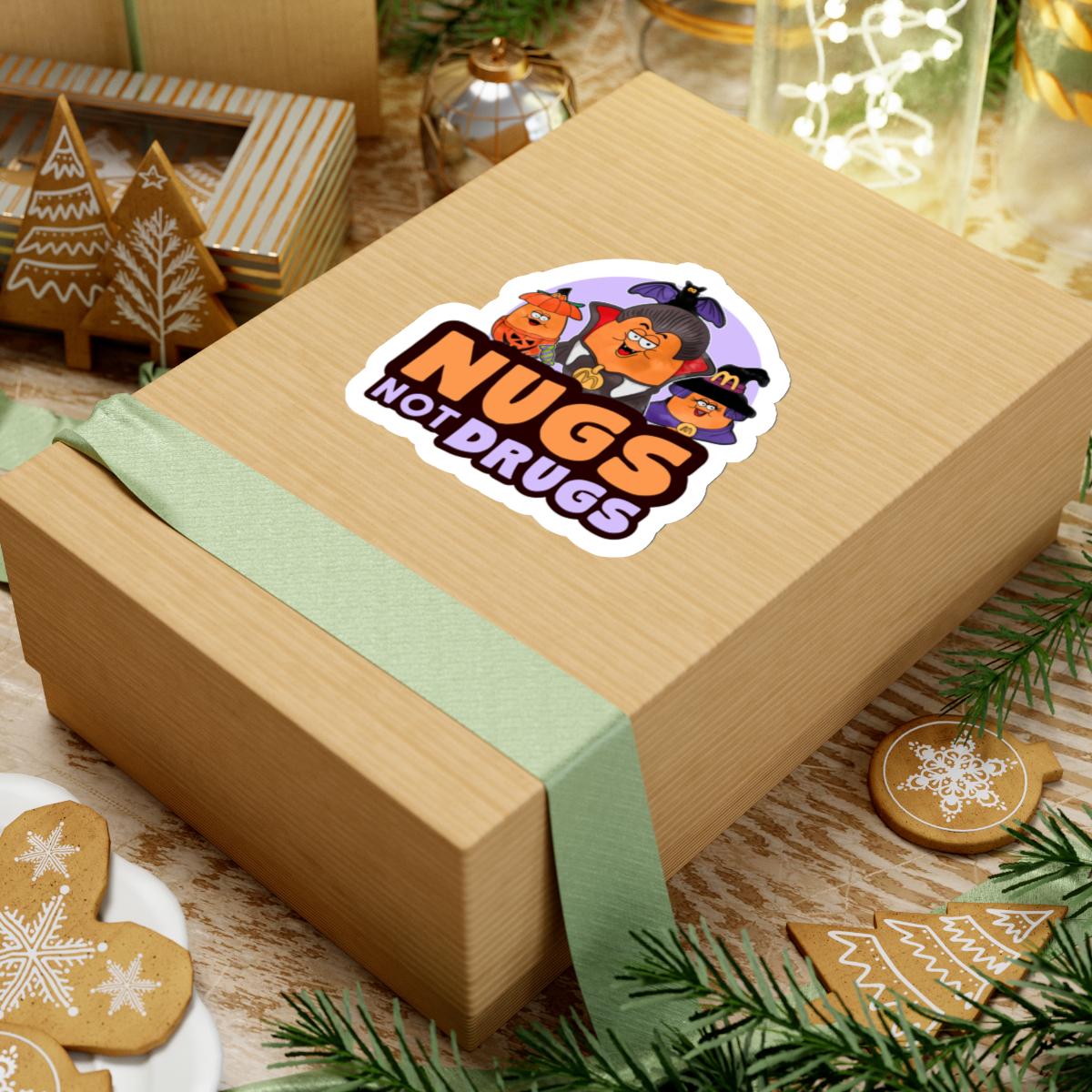 Halloween Sticker, Retro Halloween Nuggets, Vintage McDonalds Nostalgia Die Cut Stickers Vinyl Planner Laptop Sticker, Water Bottle Stickers