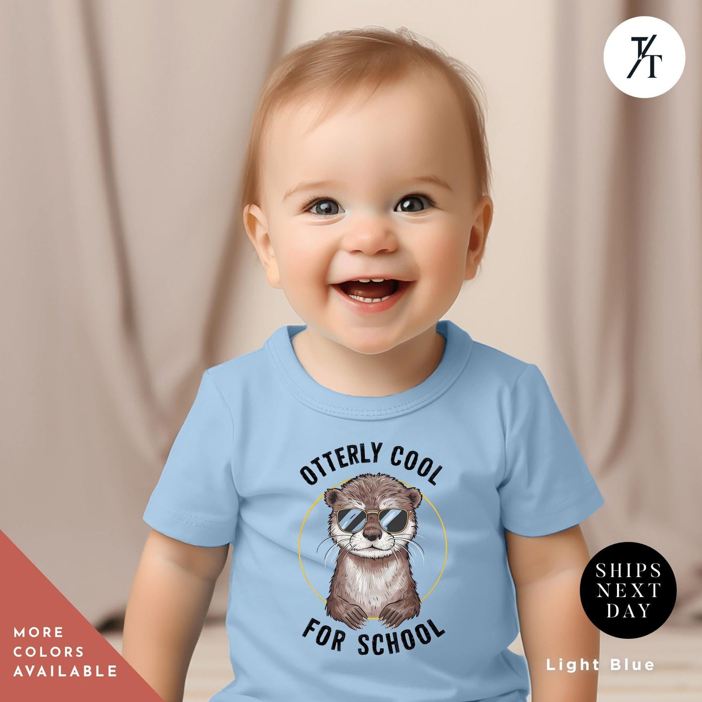 a baby wearing a green shirt with a otter on it, Otter shirt toddler, Kids Otter Shirt, Baby Shower Gift, Otters Toddler Shirts, Otters Lover Gift Cute Youth Infant baby Animal seaotter tee