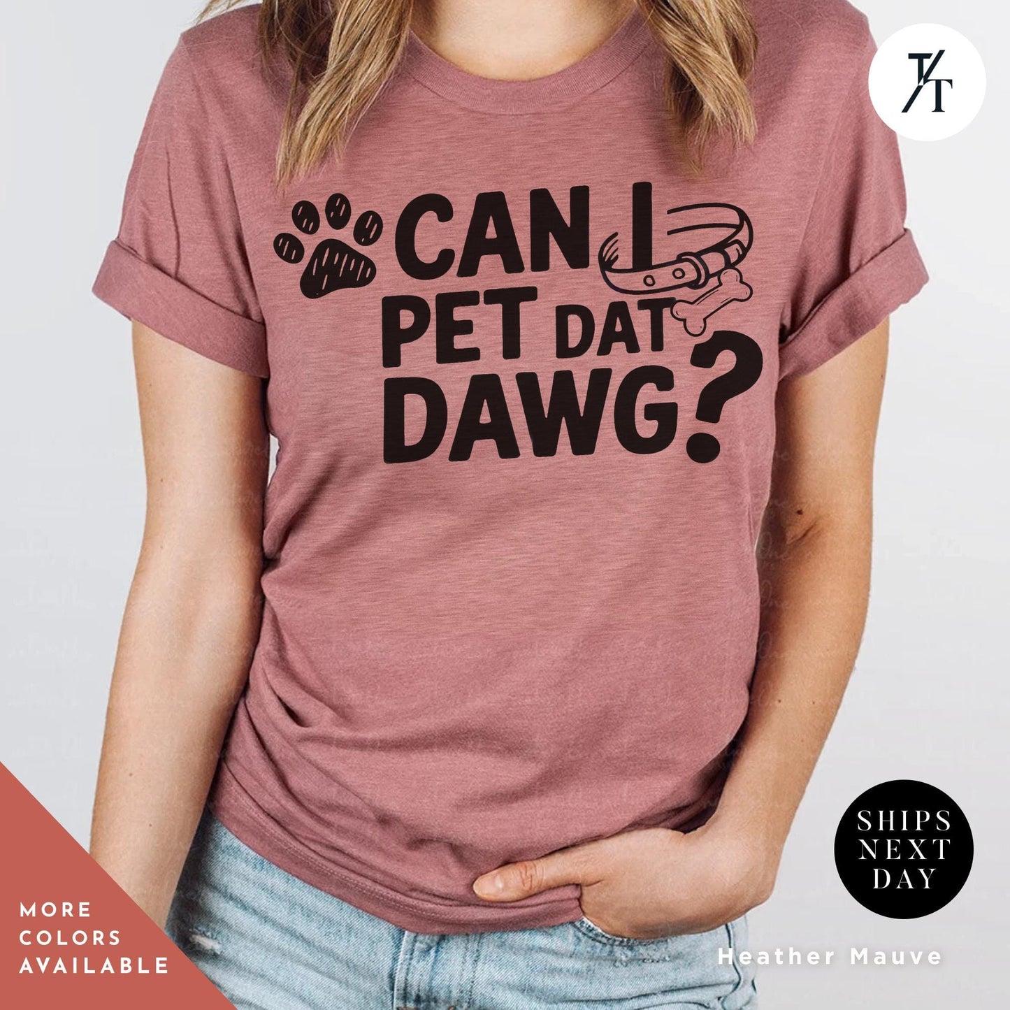 a woman wearing a t - shirt that says can i pet dawg? Can I Pet that Dawg Shirt, Can I Pet That Dog, Dog Lover Shirt, Gift For Dogs Lover, Gift For Her, Animal Lovers Gift, Funny Pet Shirts