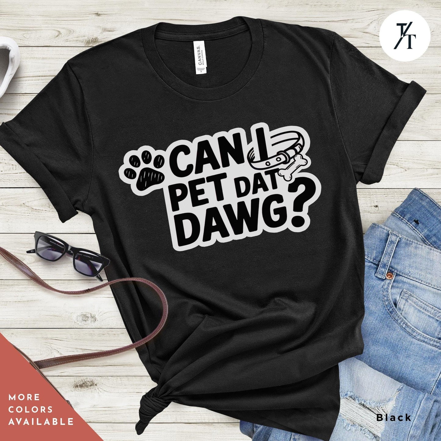 a t - shirt that says can i pet dat dawg?, Can I Pet that Dawg Shirt, Can I Pet That Dog, Dog Lover Shirt, Gift For Dogs Lover, Gift For Her, Animal Lovers Gift, Funny Pet Shirts