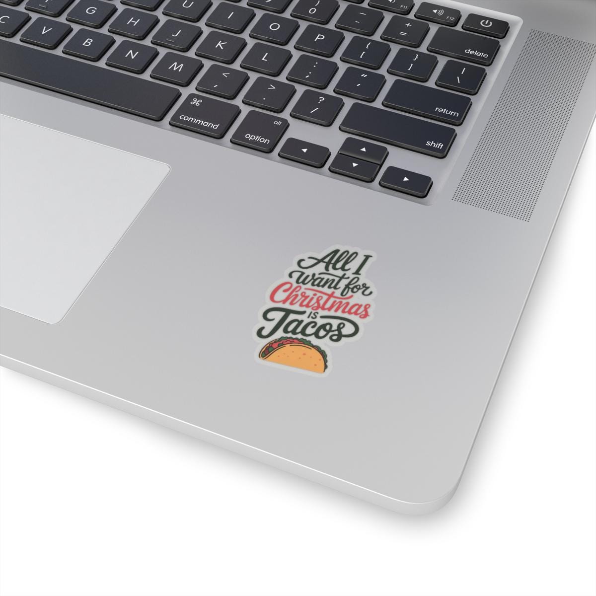 christmas taco sticker, Stocking Stuffer, Water Bottle Sticker, Taco Lover Gift, Food Stickers, Christmas Gift Idea, Tacos Stickers
