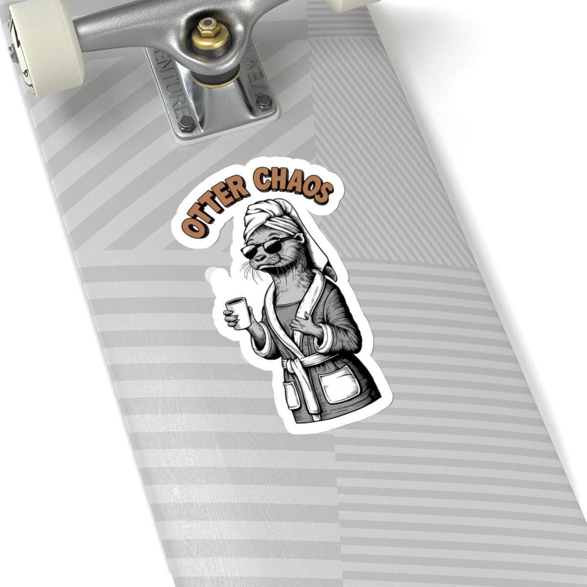 Otter Chaos Sticker