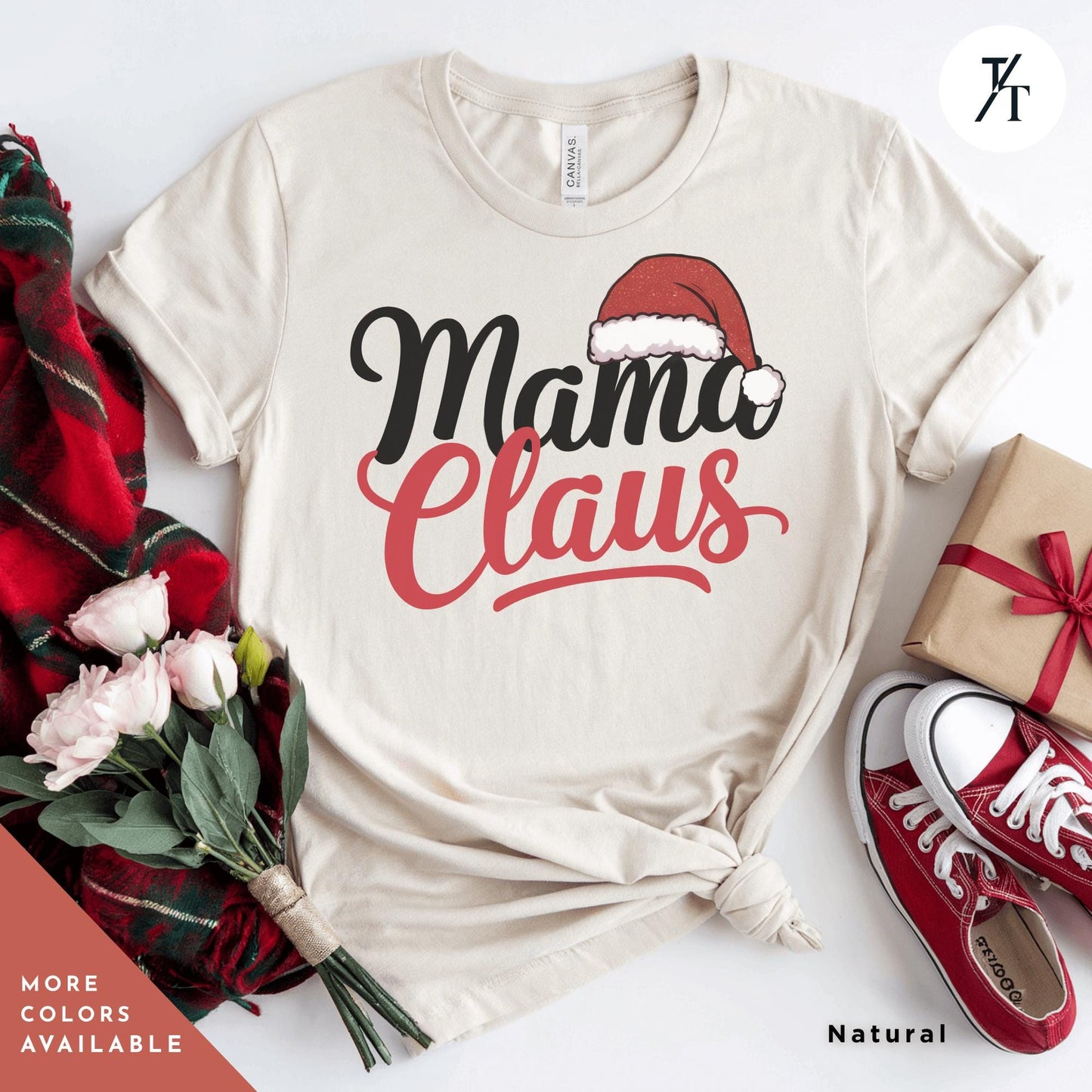 a t - shirt that says mama claus with a santa hat on it, Mama Claus Shirt, Retro Christmas Coquette Merry Mama Christmas Mama Shirt Social Club shirts, Pink Xmas, Funny Xmas Mom shirts, Holiday Mom