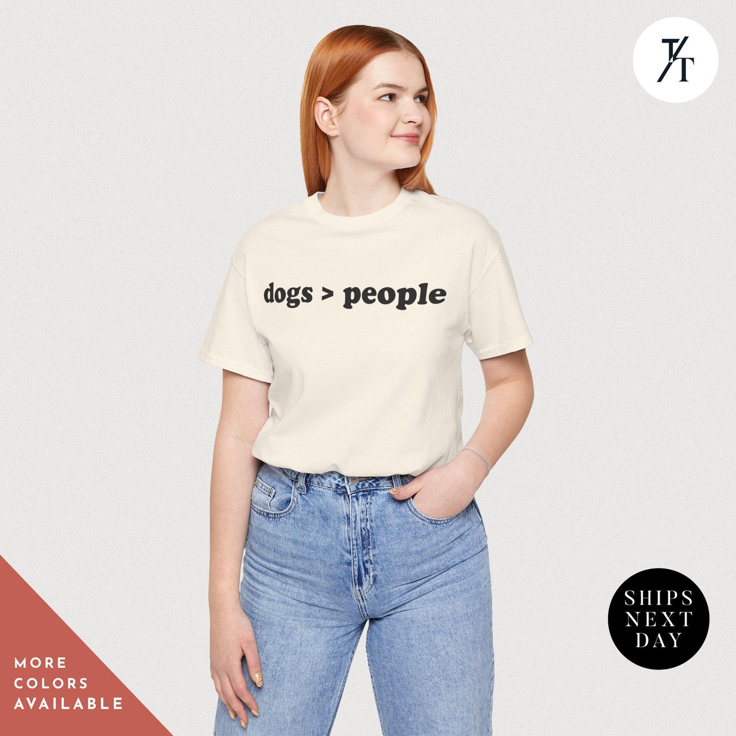a woman wearing a t - shirt that says dogs are greater than people, Dogs are Greater Than People Shirt, Gift For Dog Lover, Dogs Over People tee, Gifts For Dog Mom, Funny Shirt For Women, Animal Lover Shirts