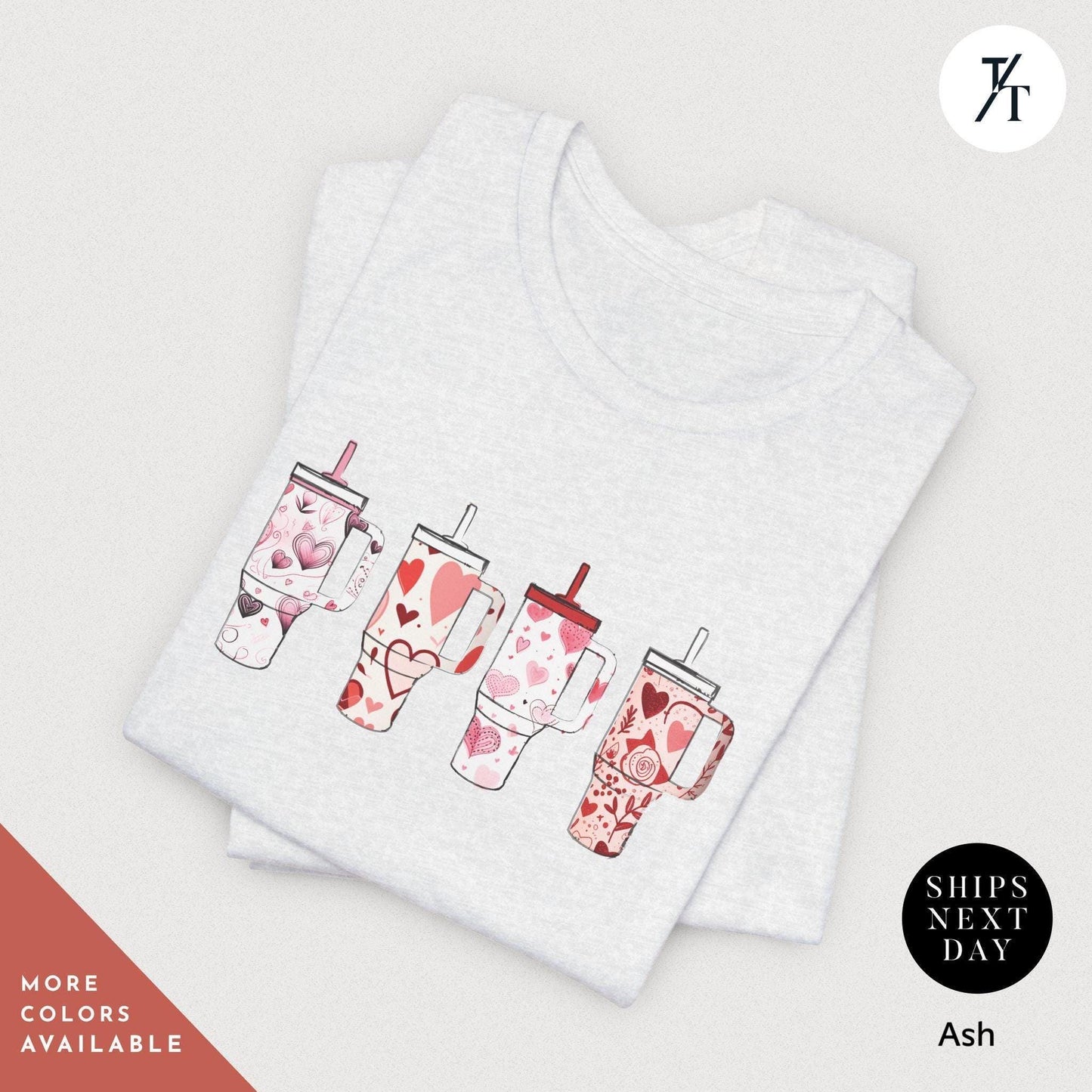 Ocd Stanley Tumbler Valentine, Candy Heart Stanley Tumbler Shirt, Holiday Love, Retro Valentine, Valentine t-Shirt, Obsessive Cup Disorder