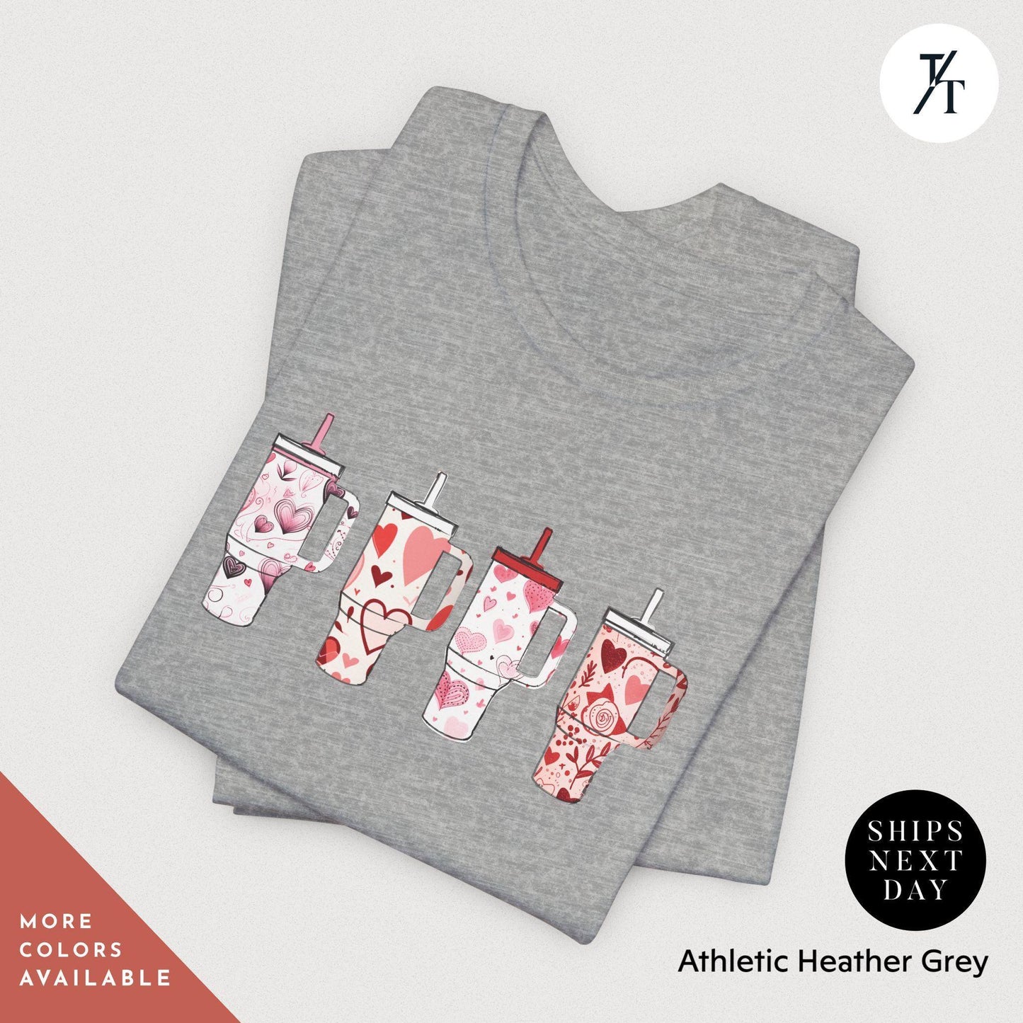 Ocd Stanley Tumbler Valentine, Candy Heart Stanley Tumbler Shirt, Holiday Love, Retro Valentine, Valentine t-Shirt, Obsessive Cup Disorder