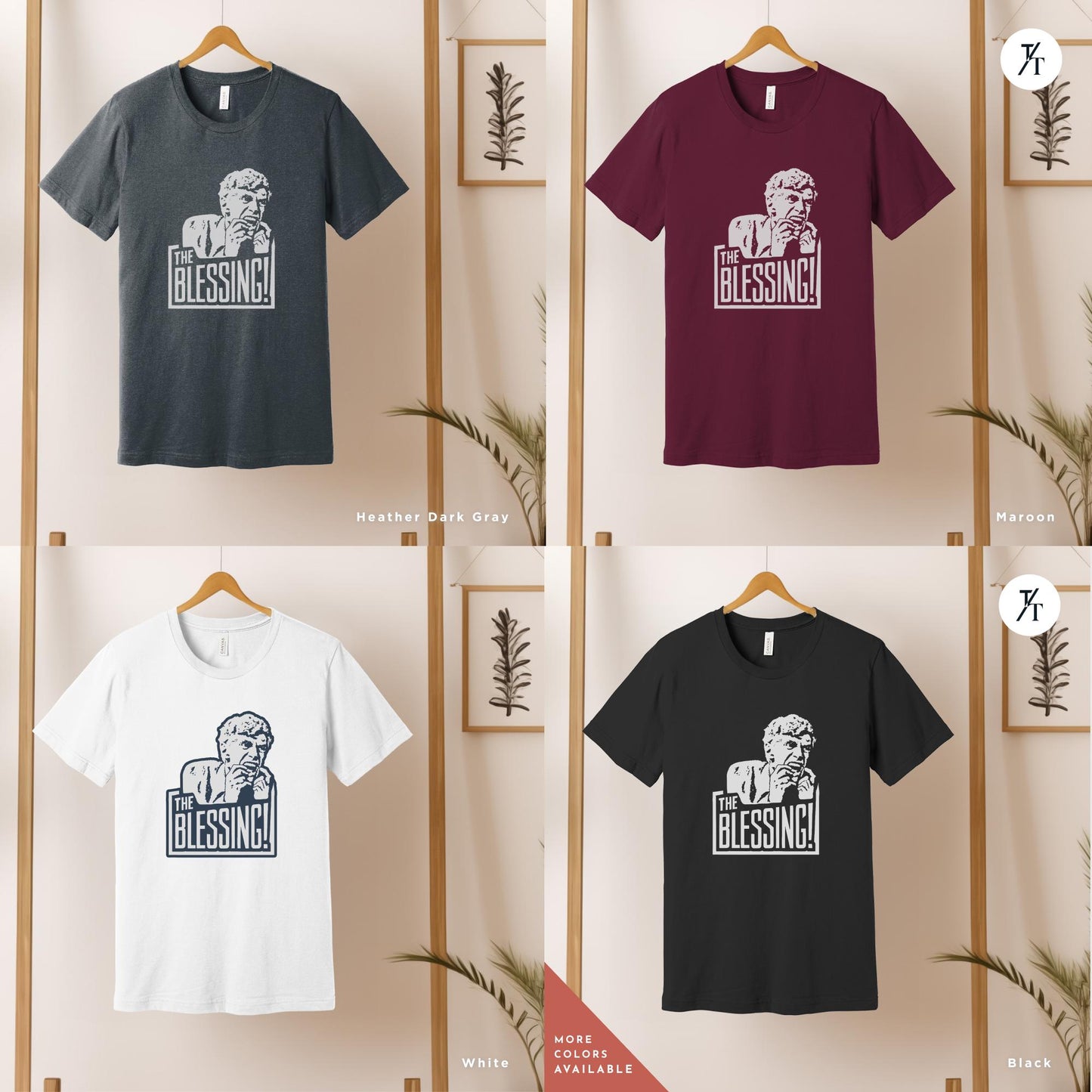 a bunch of t - shirts that are on a rack, the blessing christmas vacation shirt uncle lewis shirt, National Lampoon The Blessing Ugly Sweater Shirt, Funny Holiday Christmas Movie tee