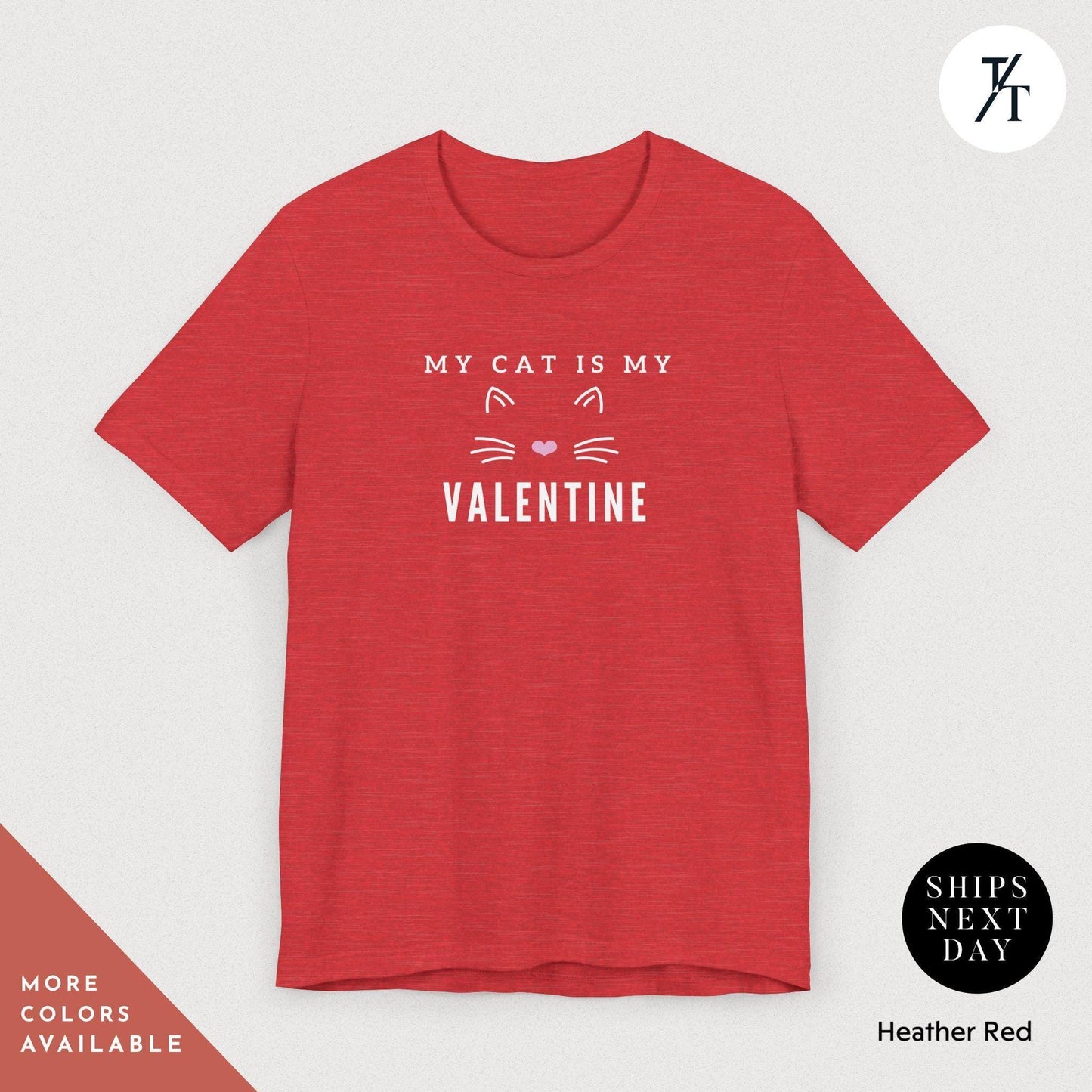 refund policy Cat Mom Shirt | Valentine'S Day Shirt | Fur Mama For Life, My Cat Is My Valentine Shirt, My Dog Is My Valentine Shirt, Funny Valentine Tee
