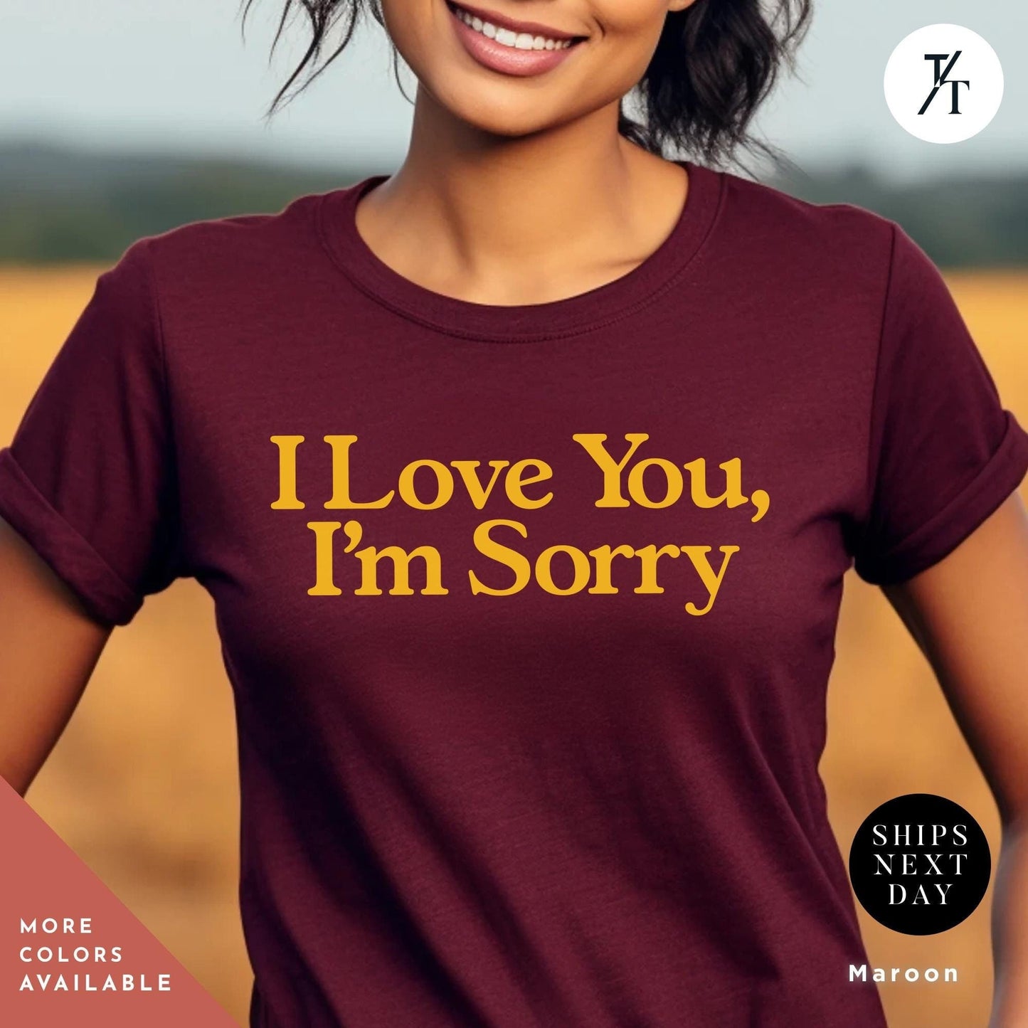 I Love You I'm Sorry by Gracie shirt, Gracie Abrams, I Love You, The Secret Of Us Album, Music Abrams Tee, Lyric Inspired, Fan Merch