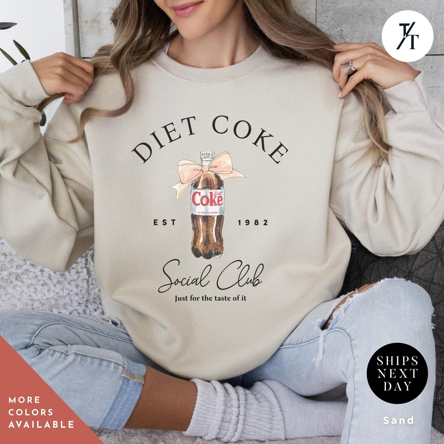diet coke social club, Diet Coke Sweater Gift For Her, Coquette Sweatshirt, Coca Cola Coquette Shirt, Streetwear Sweater
