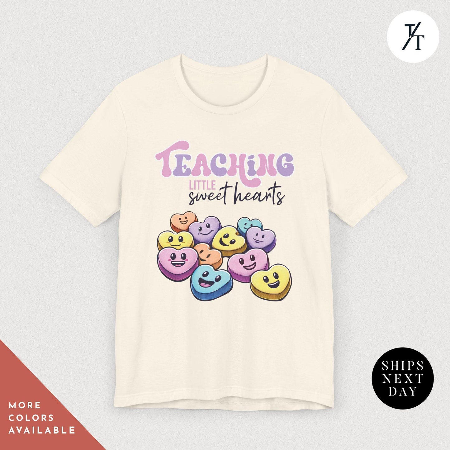 Teaching Sweethearts Teacher Shirts, Teacher Valentines Day Shirt, Valentines Day Gift For Teachers Valentine Heart Women Shirt Teachers tee