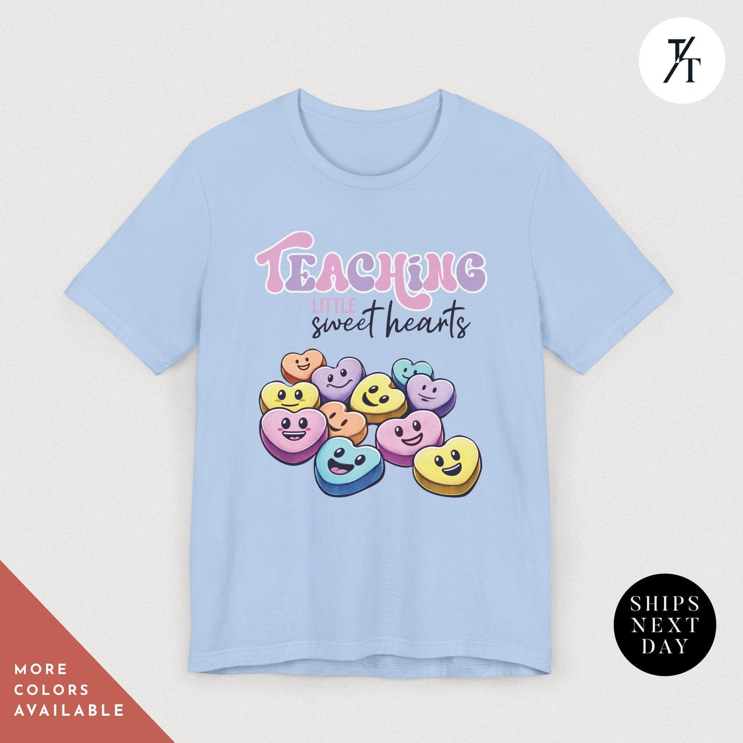 Teaching Sweethearts Teacher Shirts, Teacher Valentines Day Shirt, Valentines Day Gift For Teachers Valentine Heart Women Shirt Teachers tee