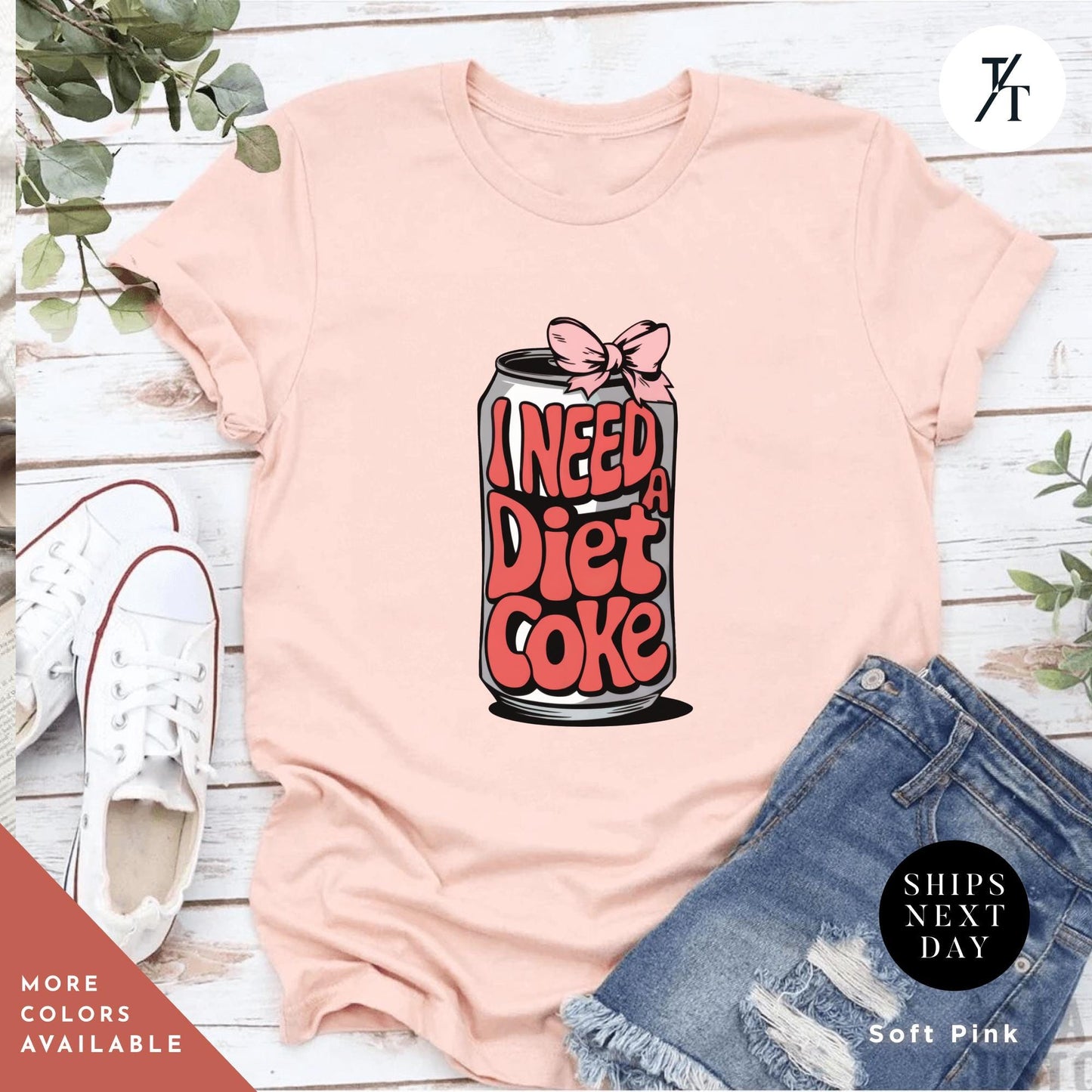 Diet Coke Shirt - Funny Meme Tee - Trendy Gift for Diet Coke Lovers - Unique Soda Can Apparel