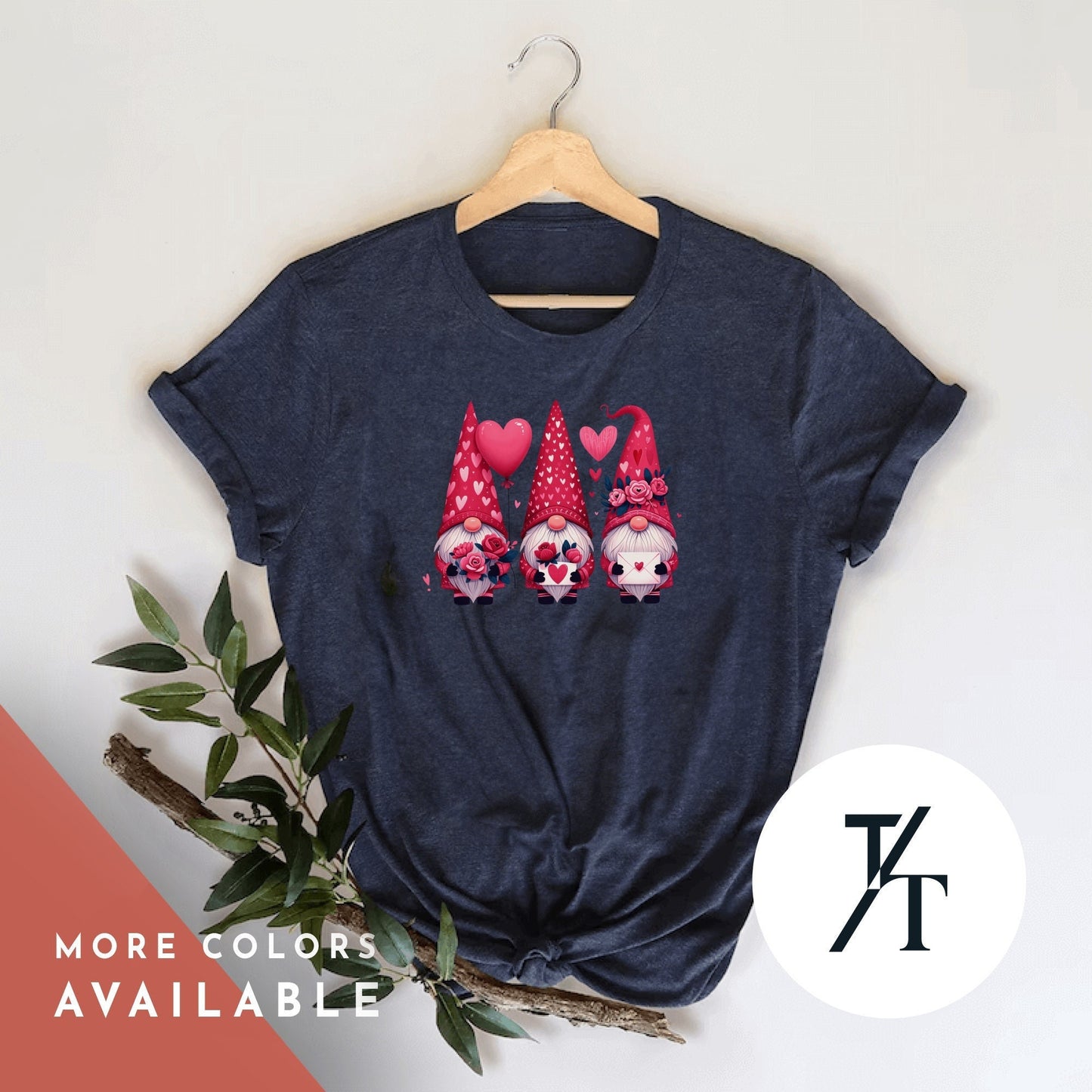 Happy valentines Gnomes Heart Shirt Valentine Gift, valentine day gnomes tee, Valentines Shirt, pink gnome, Love shirts
