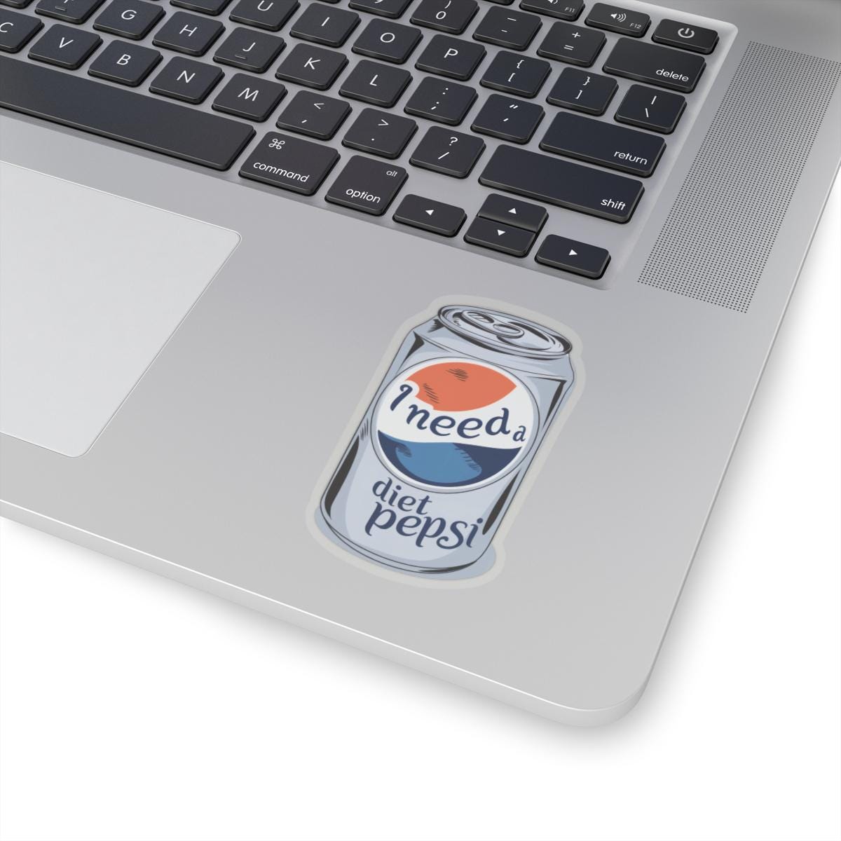 Cute Diet Pepsi Sticker - Waterproof Soda Sticker - Trendy Hydroflask Decal - Perfect Gift for Diet Pepsi Lovers, Decal for water bottle
