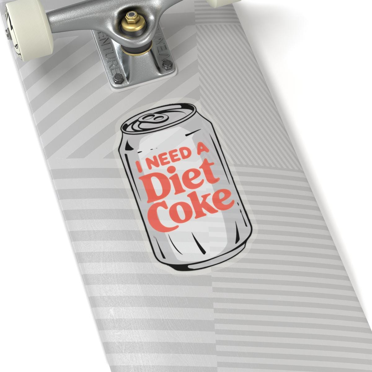 I need Diet Coke Bow Sticker, Diet Coke Sticker, Laptop Stickers, Perfect for Tumbler or Water bottle - Waterproof, Trendy Vinyl Decal