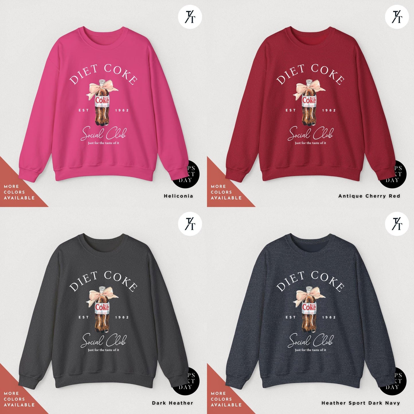 diet coke social club, Diet Coke Sweater Gift For Her, Coquette Sweatshirt, Coca Cola Coquette Shirt, Streetwear Sweater