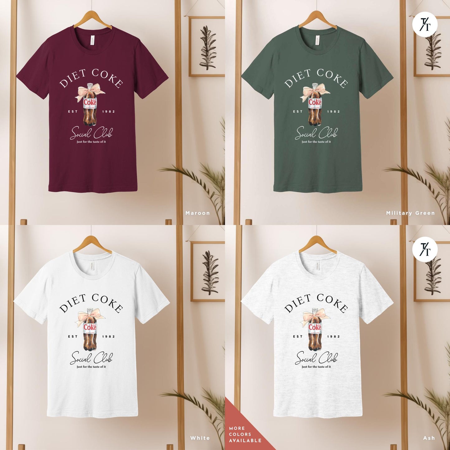 I Love Diet Coke Shirt, diet coke with ribbon social club shirt, Gift For Her, Coca Cola Crewneck, Trendy Funny Mom Shirts, Soda Shirts