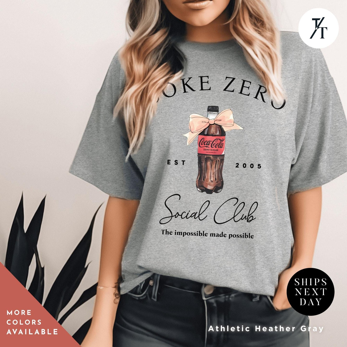 I Love Diet Coke Shirt, diet coke with ribbon social club shirt, Gift For Her, Coca Cola Crewneck, Trendy Funny Mom Shirts, Soda Shirts