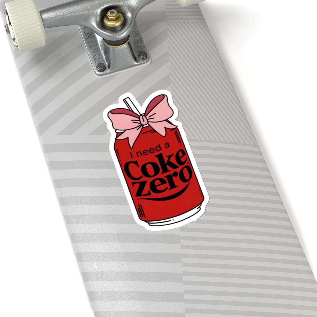 I need a Coke Zero Sticker, Laptop Sticker, Coke Zero Gift, Water Bottle Stickers, Diet Coke Stickers, Waterproof Diet Soda Vinyl Decal