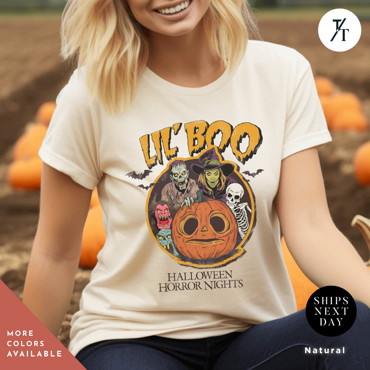 Halloween Horror Nights Lil Boo Unisex Original Design Graphic Tee