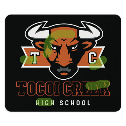 Tocoi Creek High School Mouse Pad – Toro Mascot Desk Mat (Round or Rectangle)