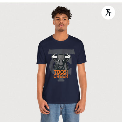 Mono Shadow Toro Tee – Tocoi Creek High School Bull Shirt