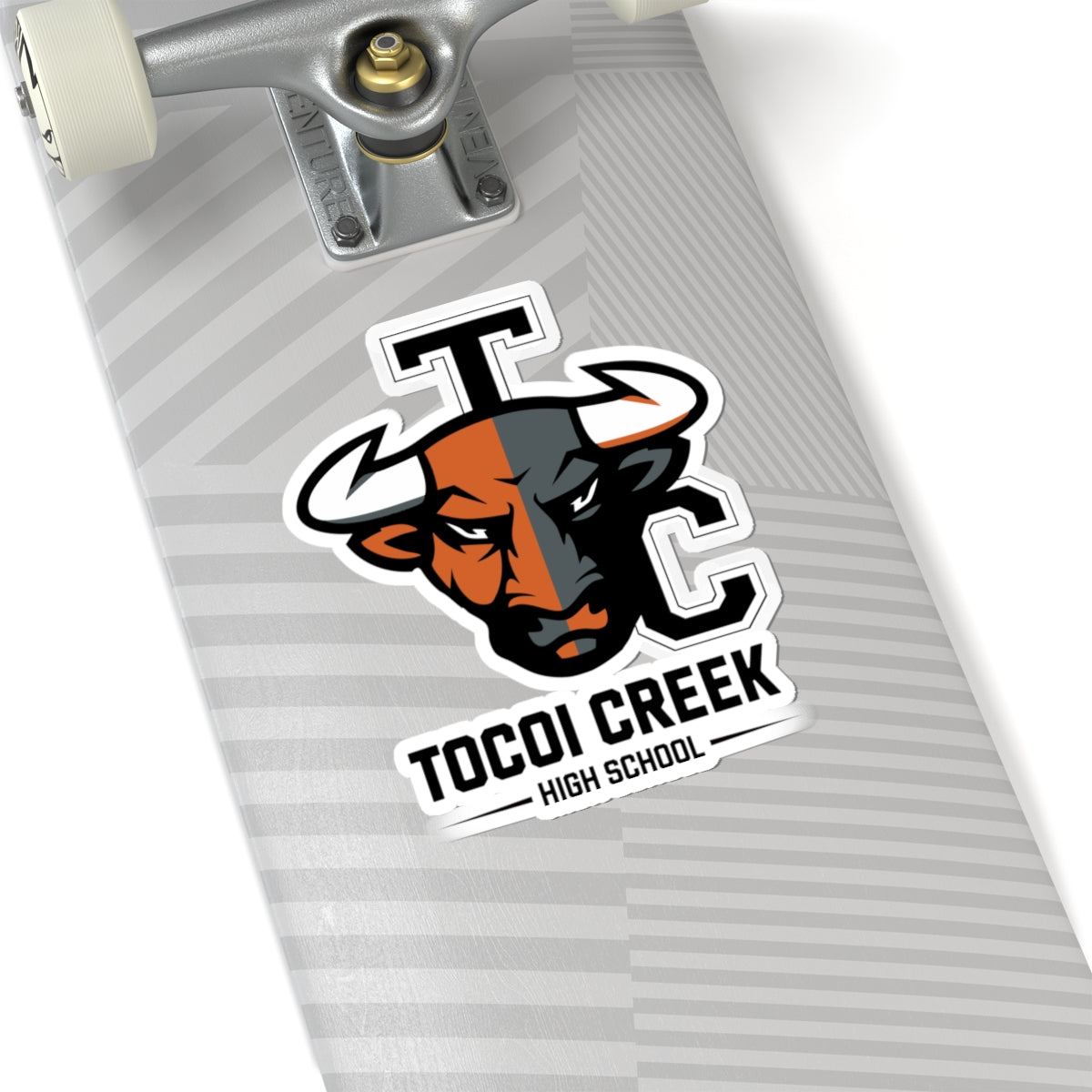 Split Face Toro Sticker – Bold Tocoi Creek Mascot Decal